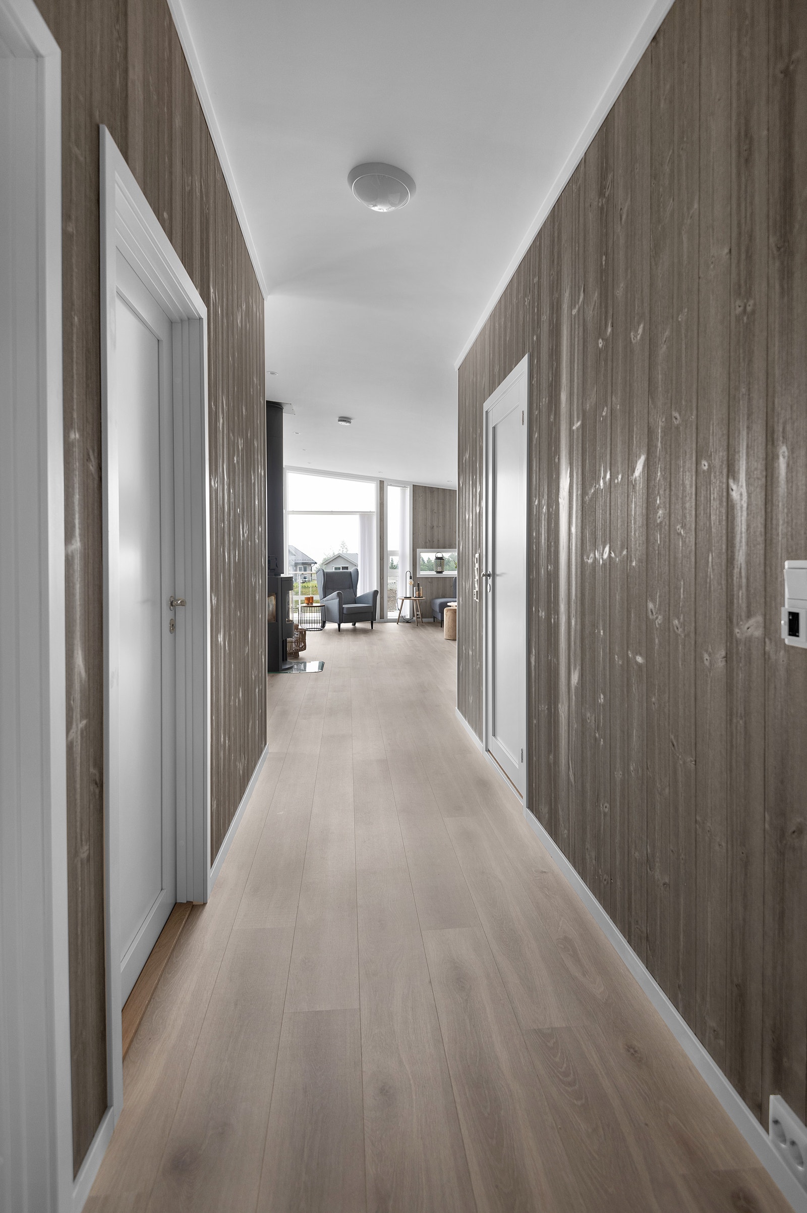 Bilde fra tilsvarende hytte bygd med kundetilpasninger. Galleribilde