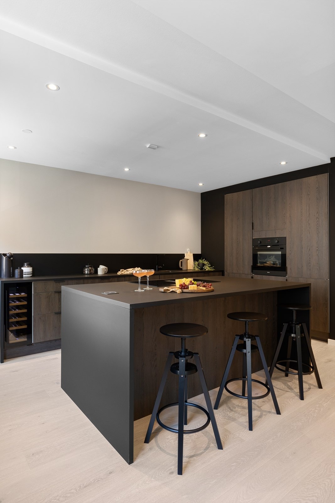 Downlights i himling Galleribilde