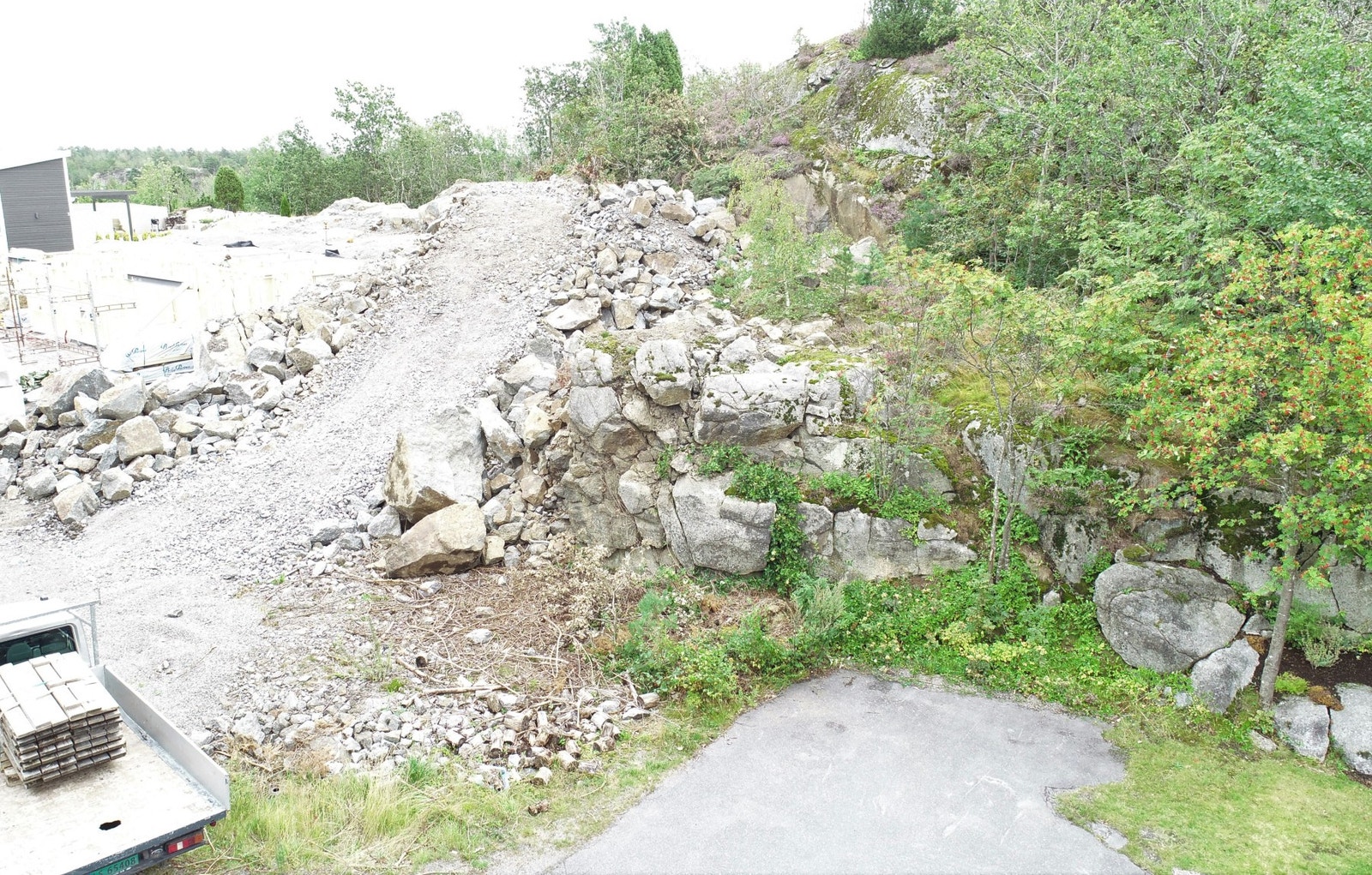 Tomt mot nordøst Galleribilde