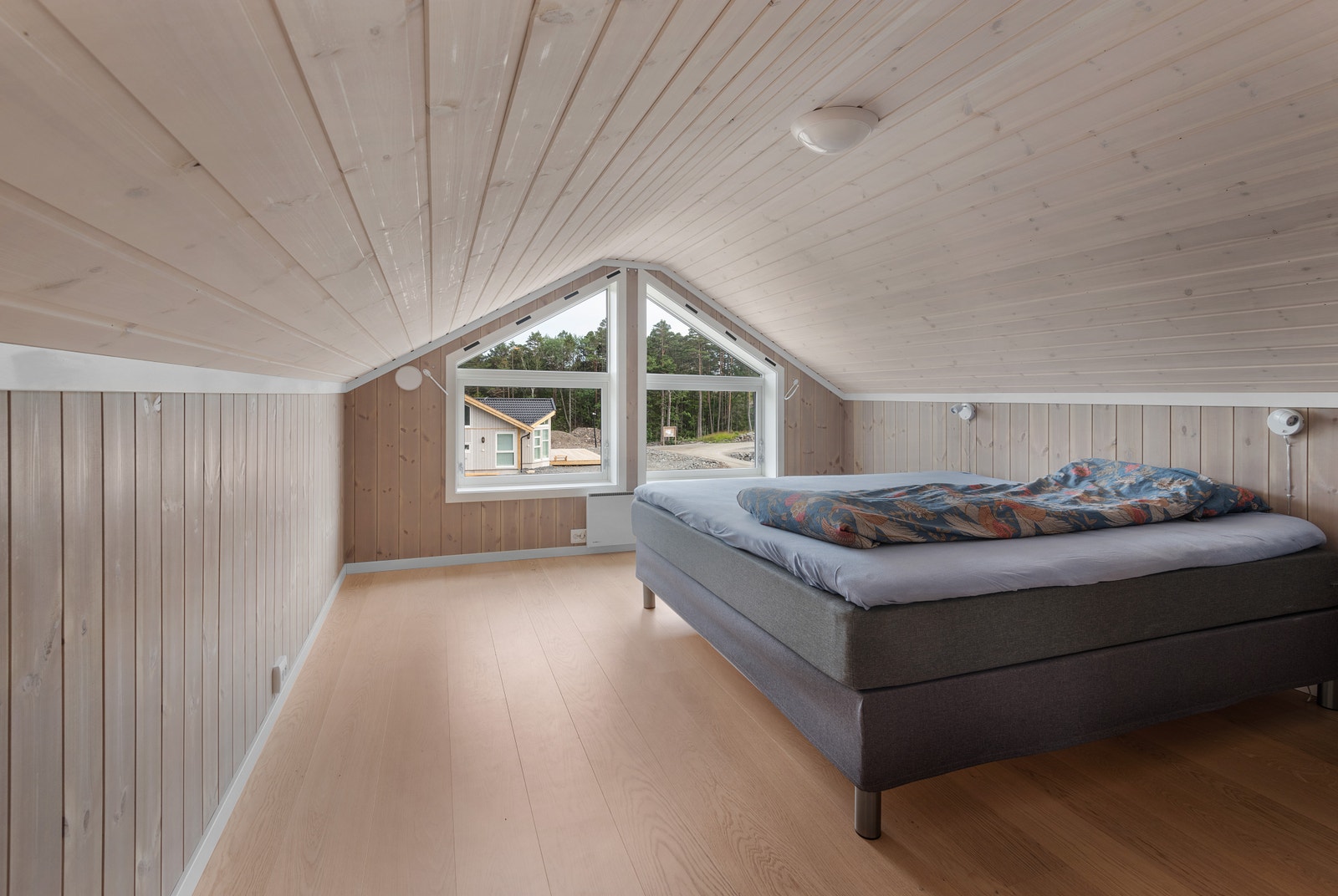 Bilde fra tilsvarende hytte bygd for kunde med kundetilpasninger Galleribilde