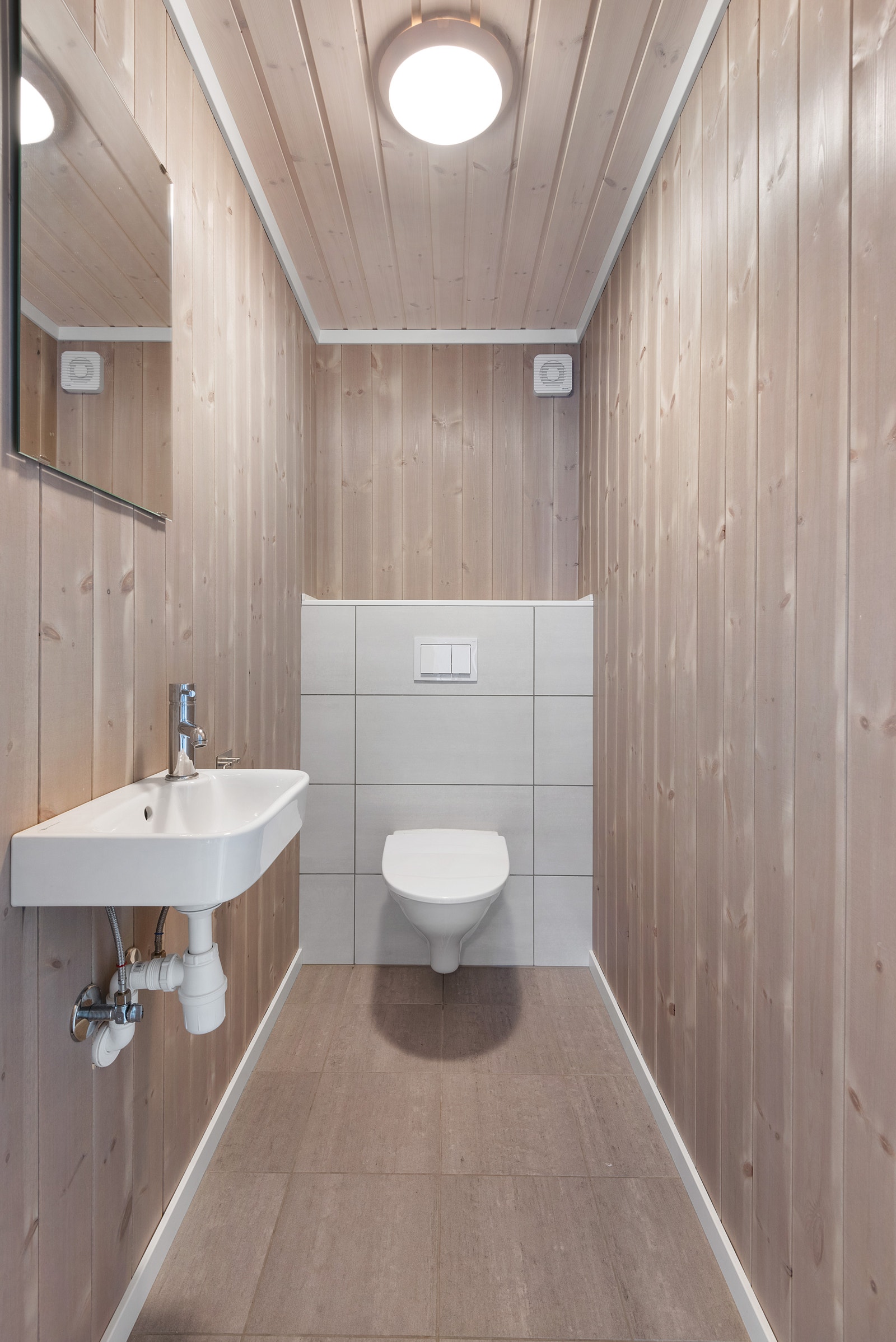 Bilde fra tilsvarende hytte bygd for kunde med kundetilpasninger Galleribilde