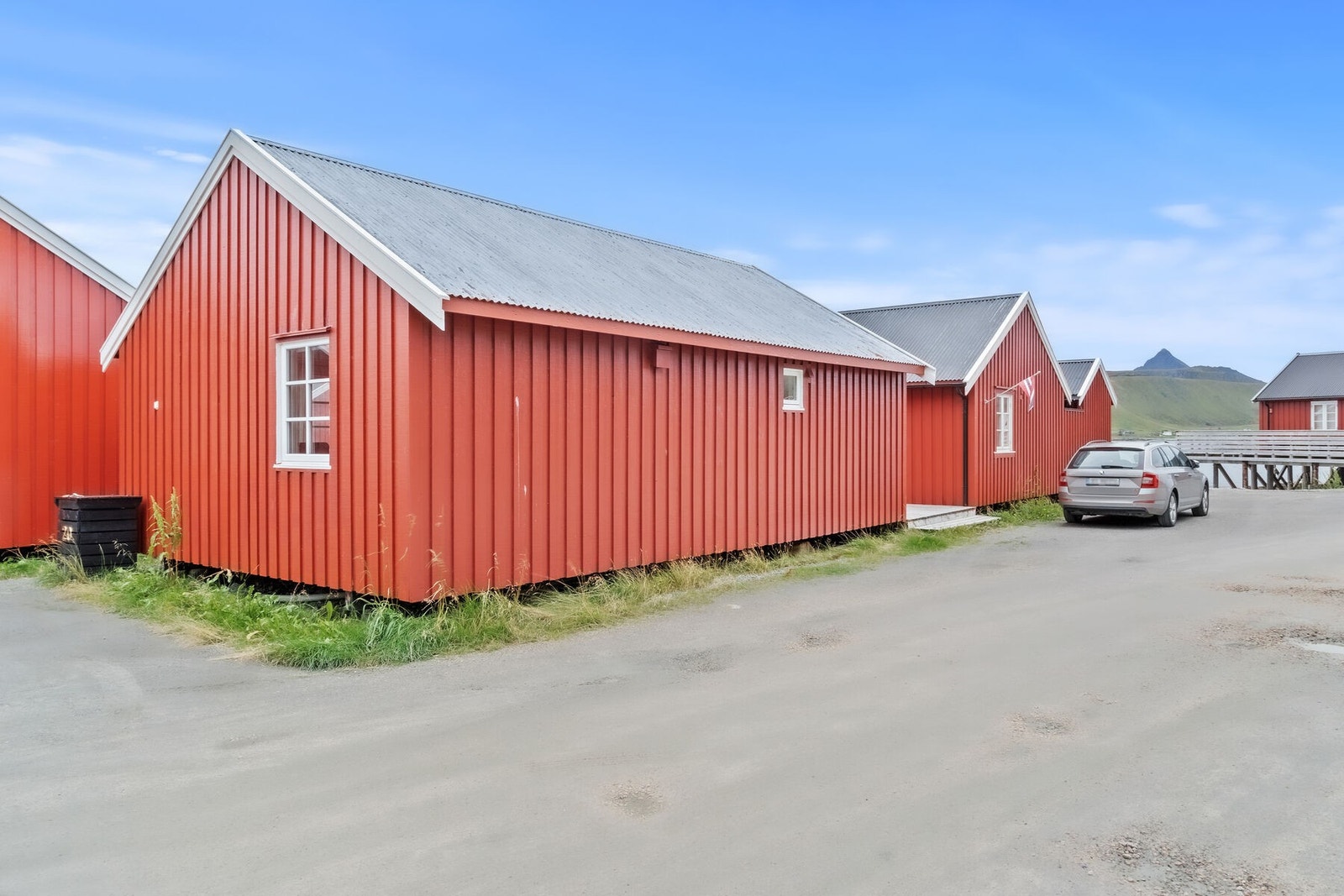 Det utvendige arealet består stort sett av fellesareal. Galleribilde