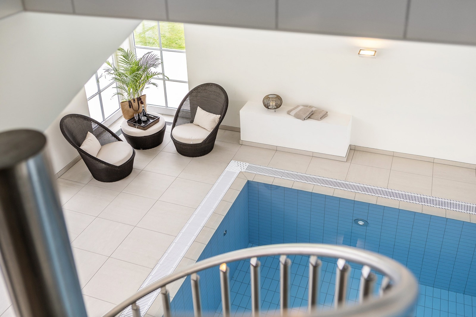 Bassengrommet er herlig hverdagsluksus som kan nytes året rundt. Galleribilde