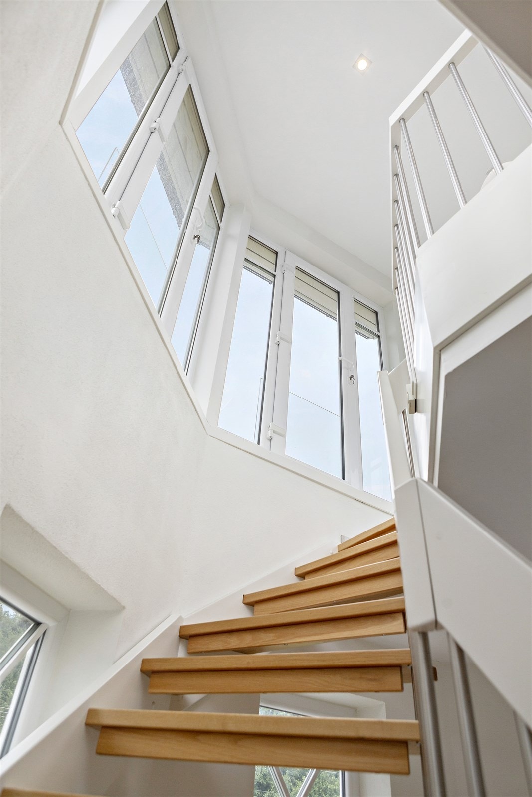 Trapp opp mot tårnrommet. Galleribilde