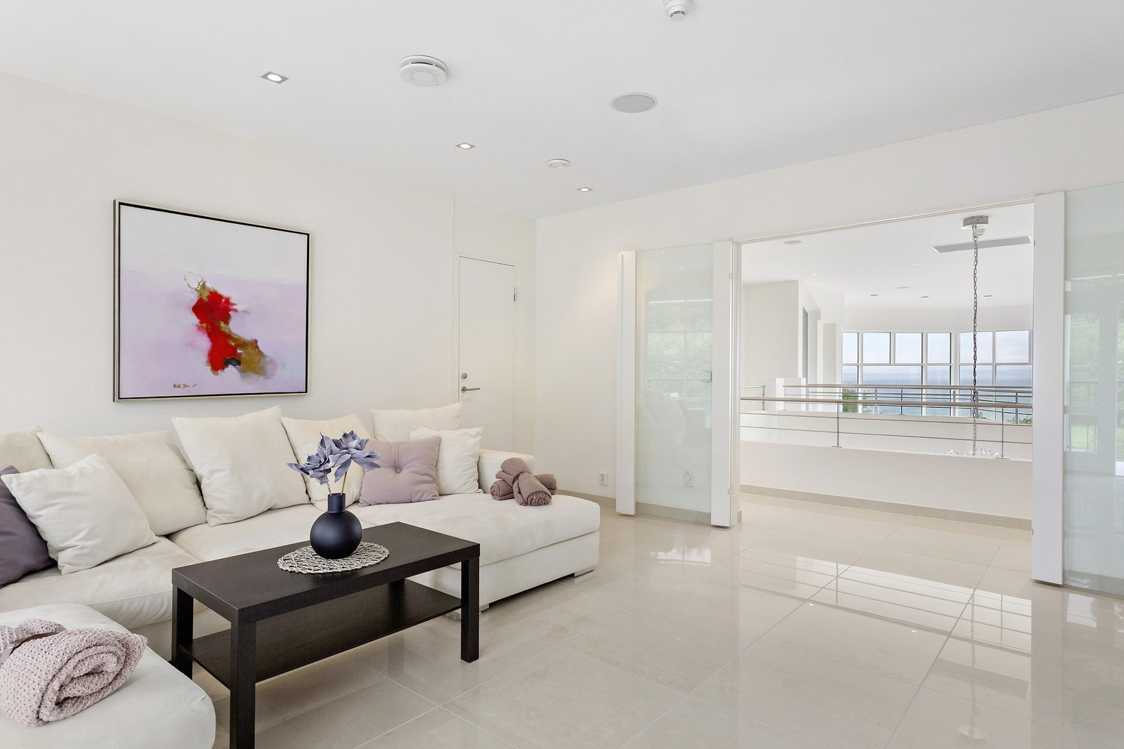 Alle rom har gulv belagt med italienske fliser av typen Casalgrande Padana. Galleribilde