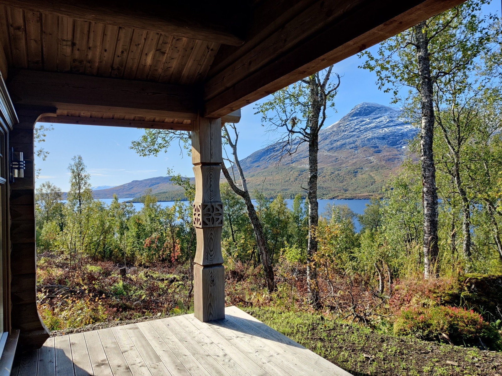 Her kan man bare sitte å nyte utsikten Galleribilde