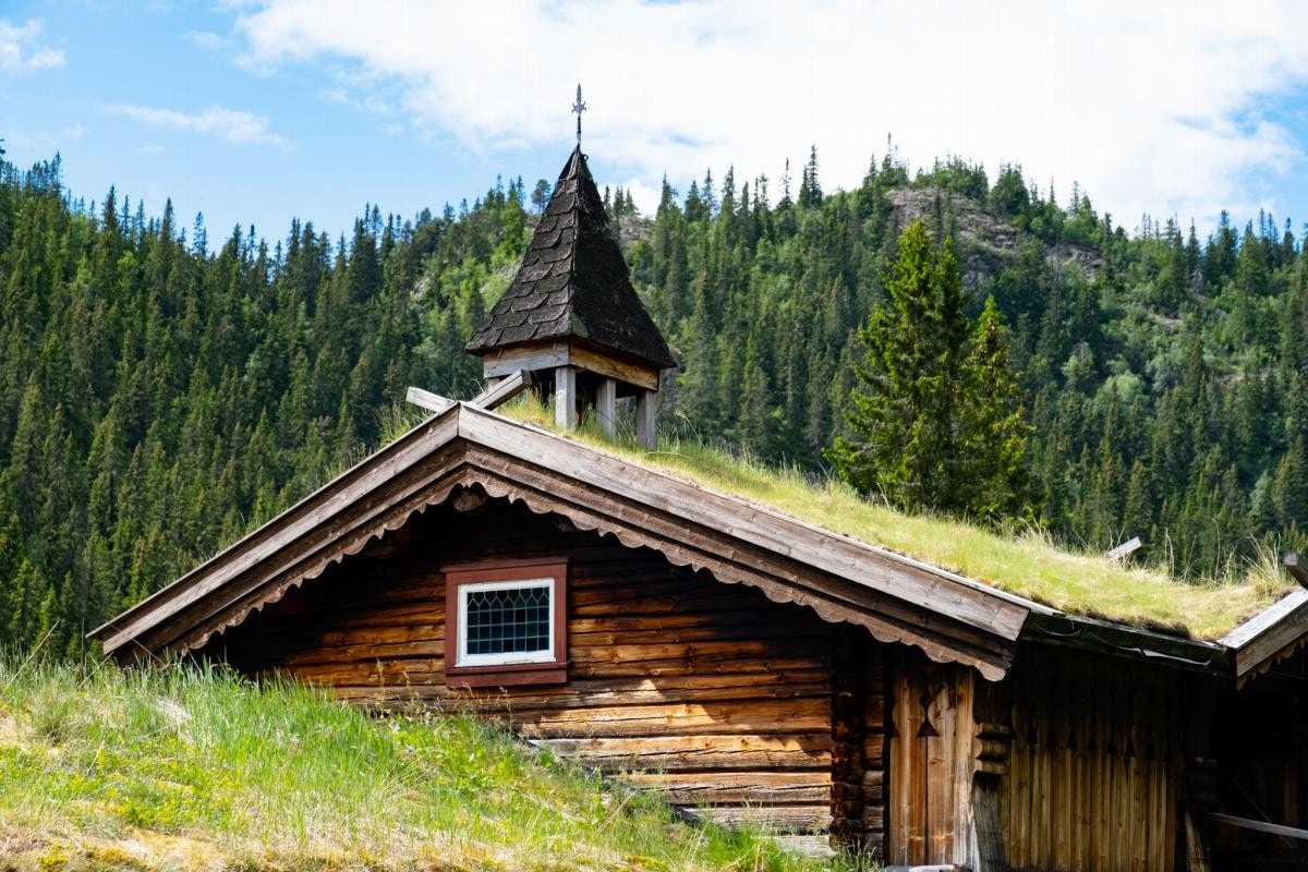 Klokketårn på låven Galleribilde