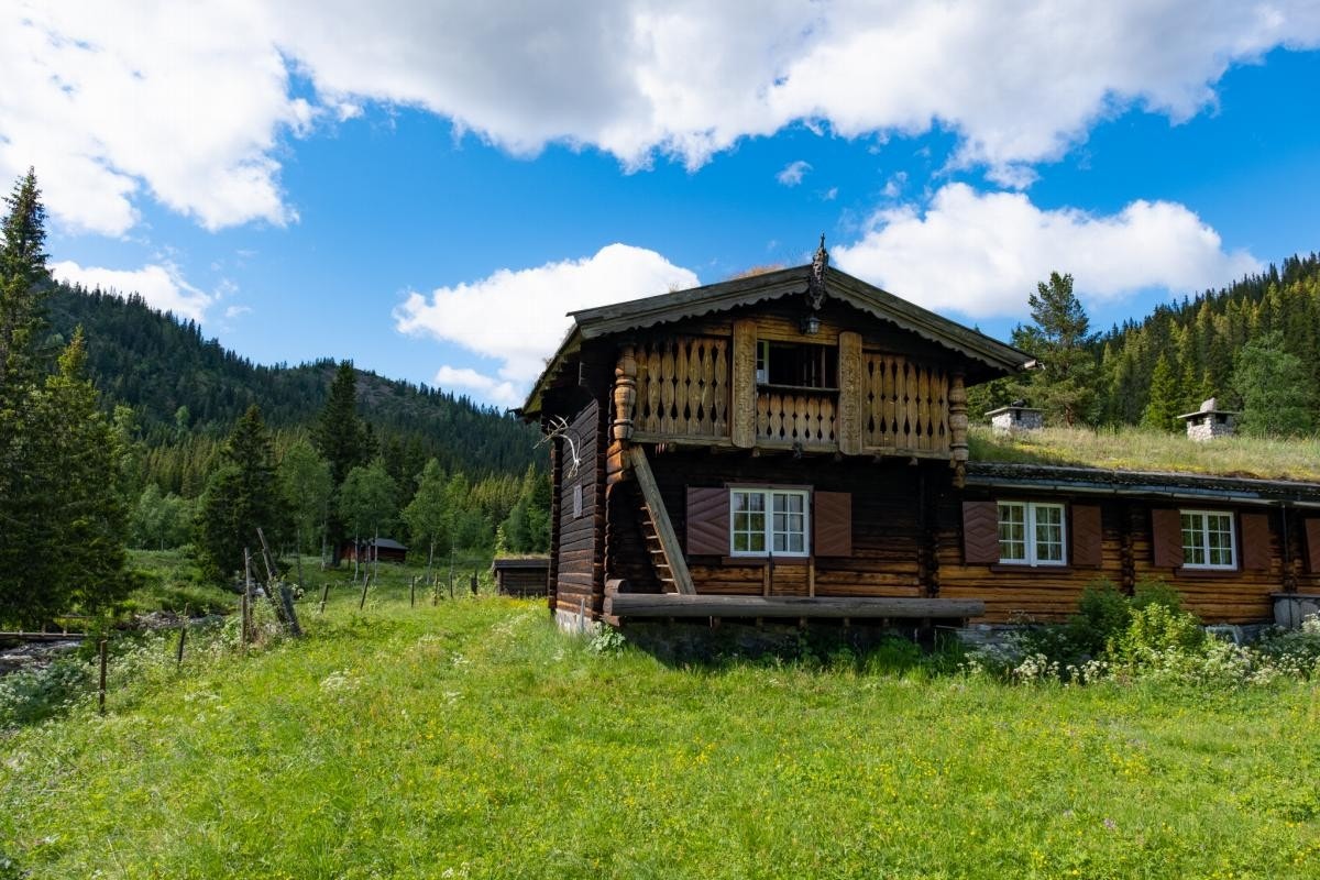 Hovedbygningen - Nystua Galleribilde