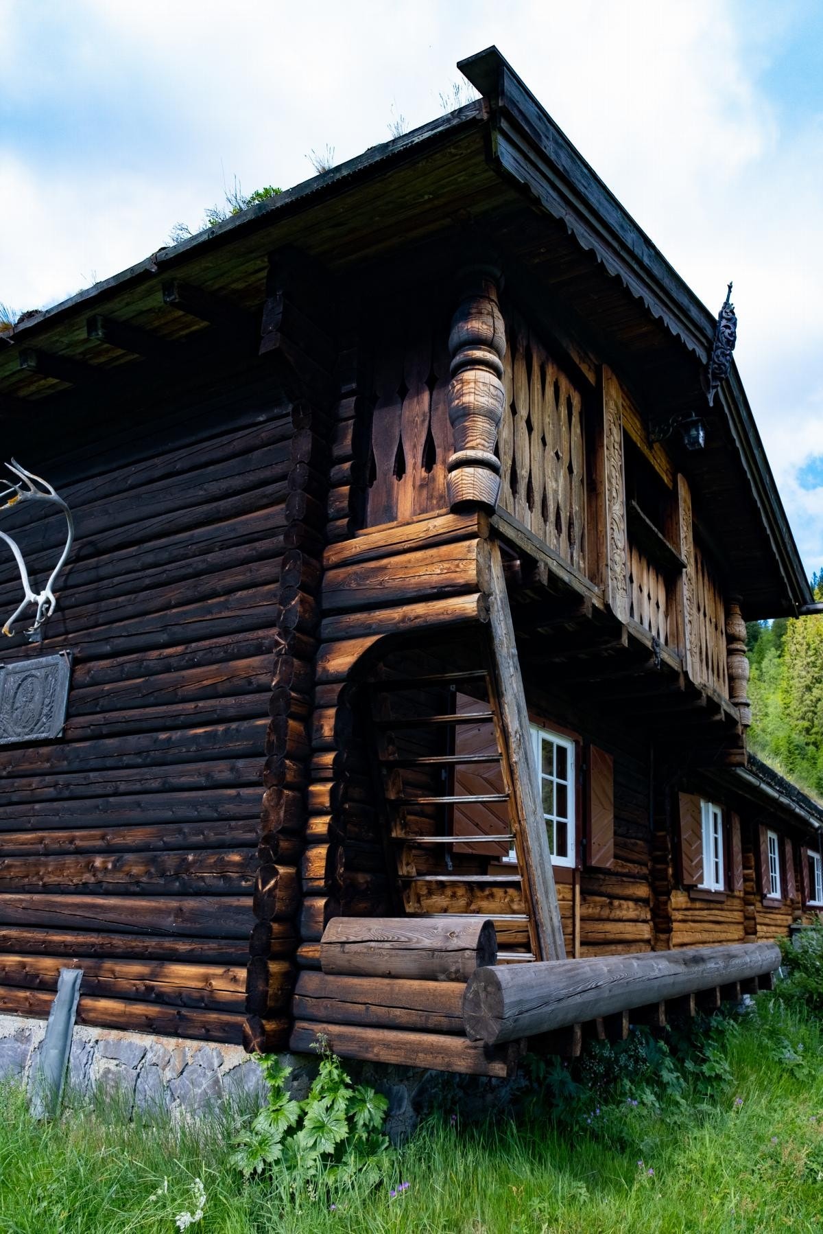 Detalrike fasader Galleribilde