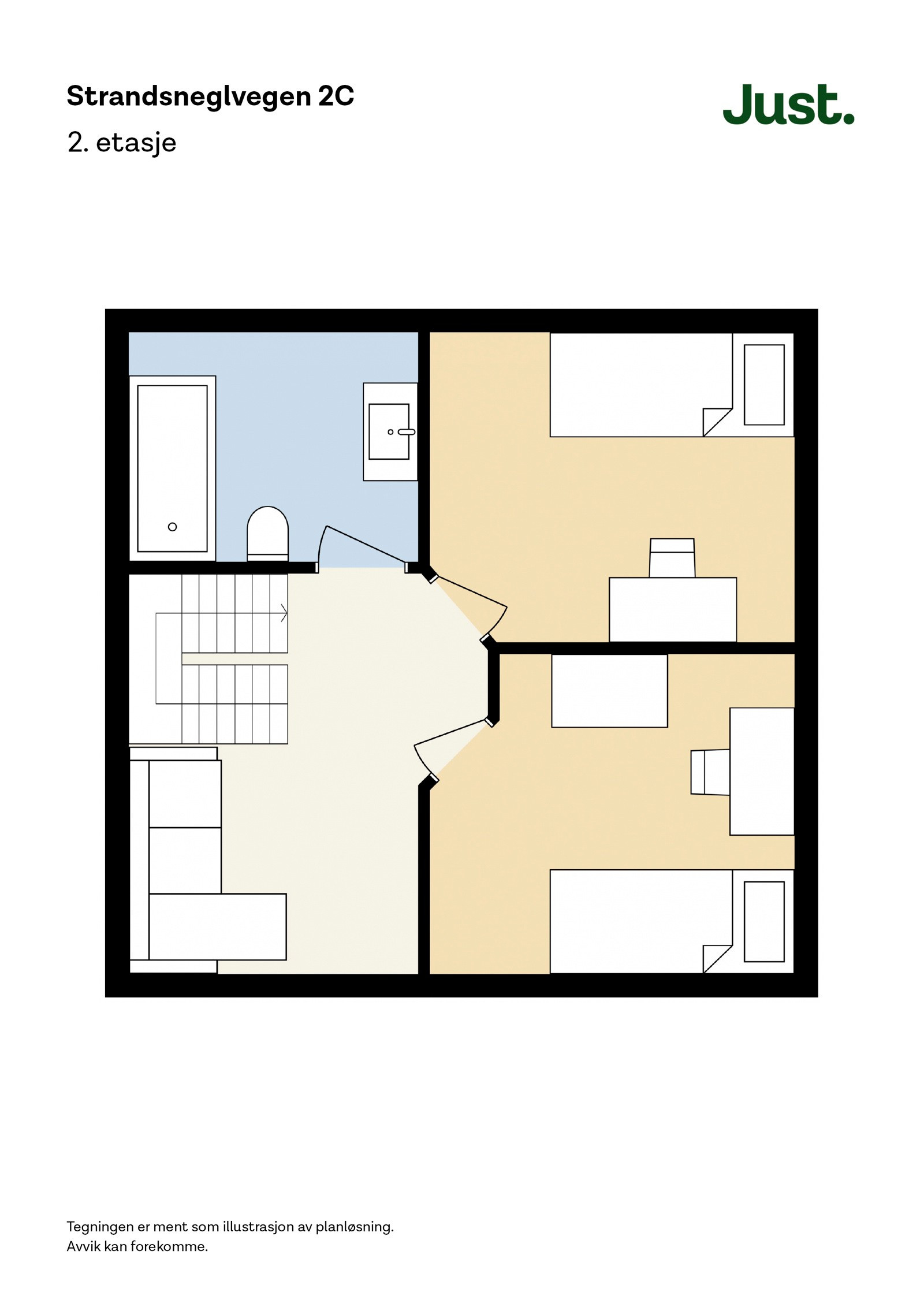 Planskisse 2.etasje