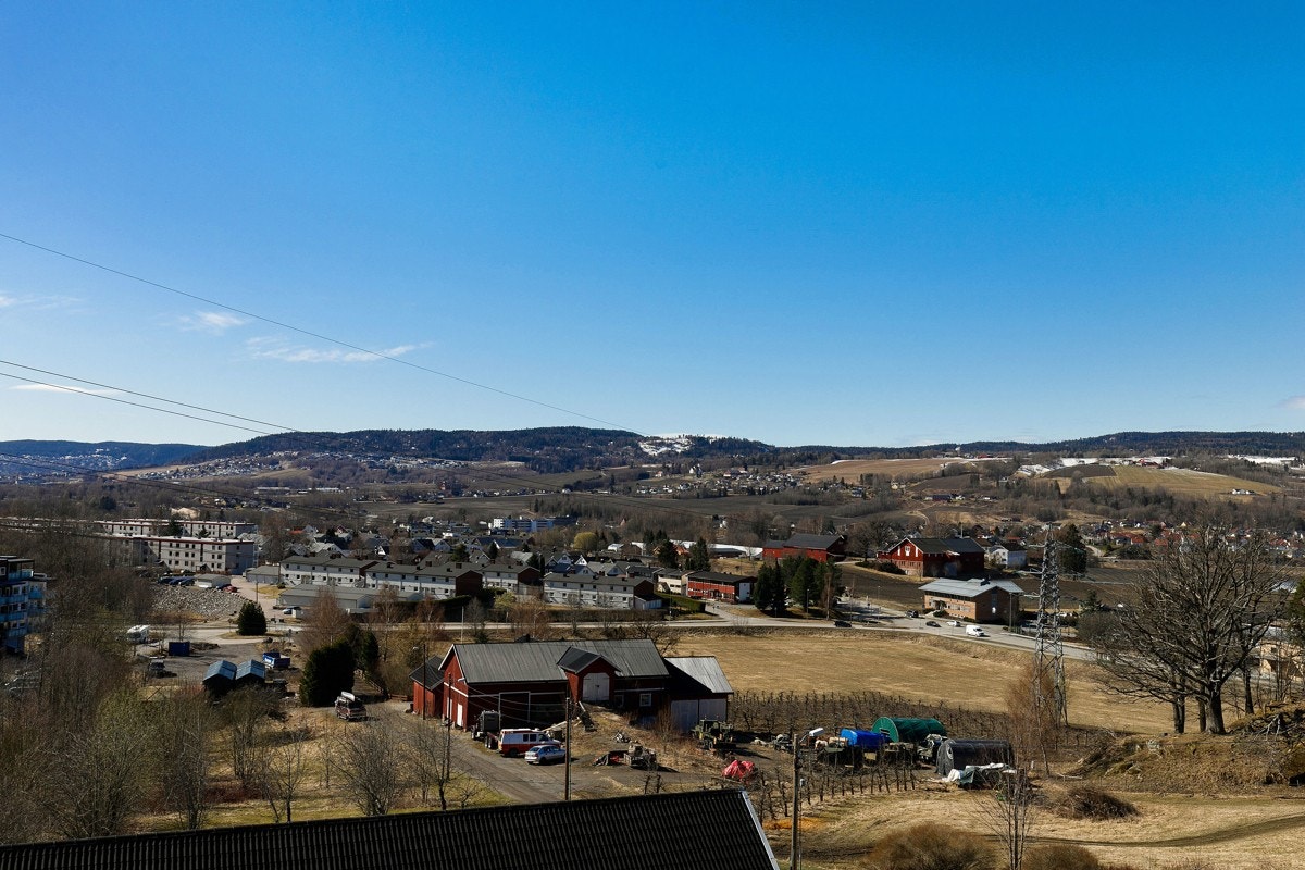 Eneboligen ligger i et rolig område. Galleribilde