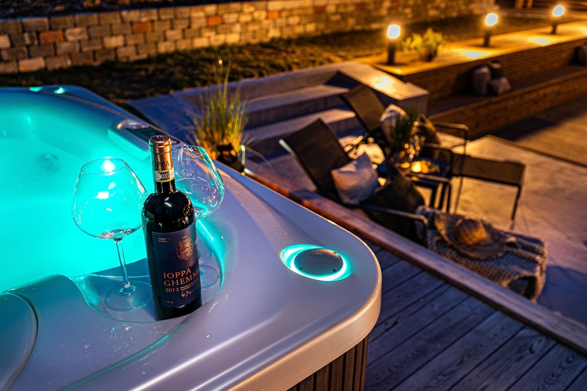 Her man kan nyte avslappende bobler. Galleribilde