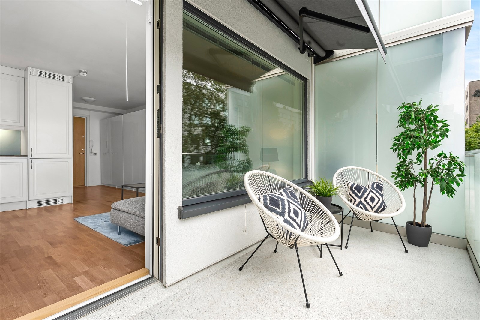 Borettslaget rehabiliterte og pusset opp: Fasade, balkonger, vinduer m.m. i 2019/20 Galleribilde