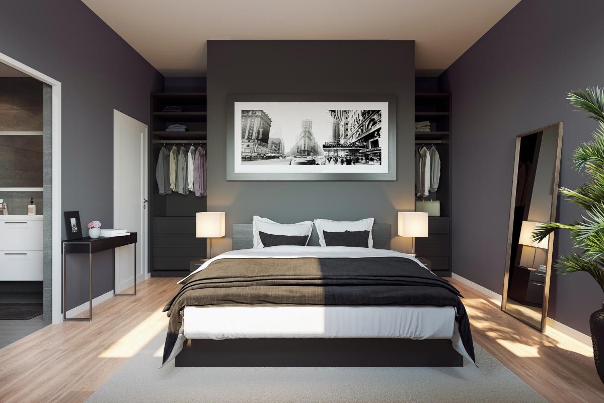 Kun ment som illustrasjon - avvik vil forekomme. NB! Illustrasjonen viser annen leilighet og detaljer som ikke er inkludert i prisen. Se leveransebeskrivelsen. Galleribilde