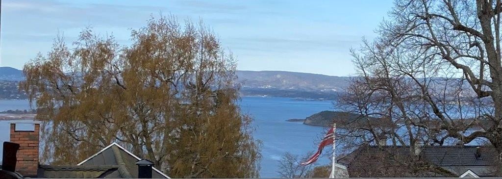 Deler av utsikten - bilde tatt fra leiligheten A11 Galleribilde