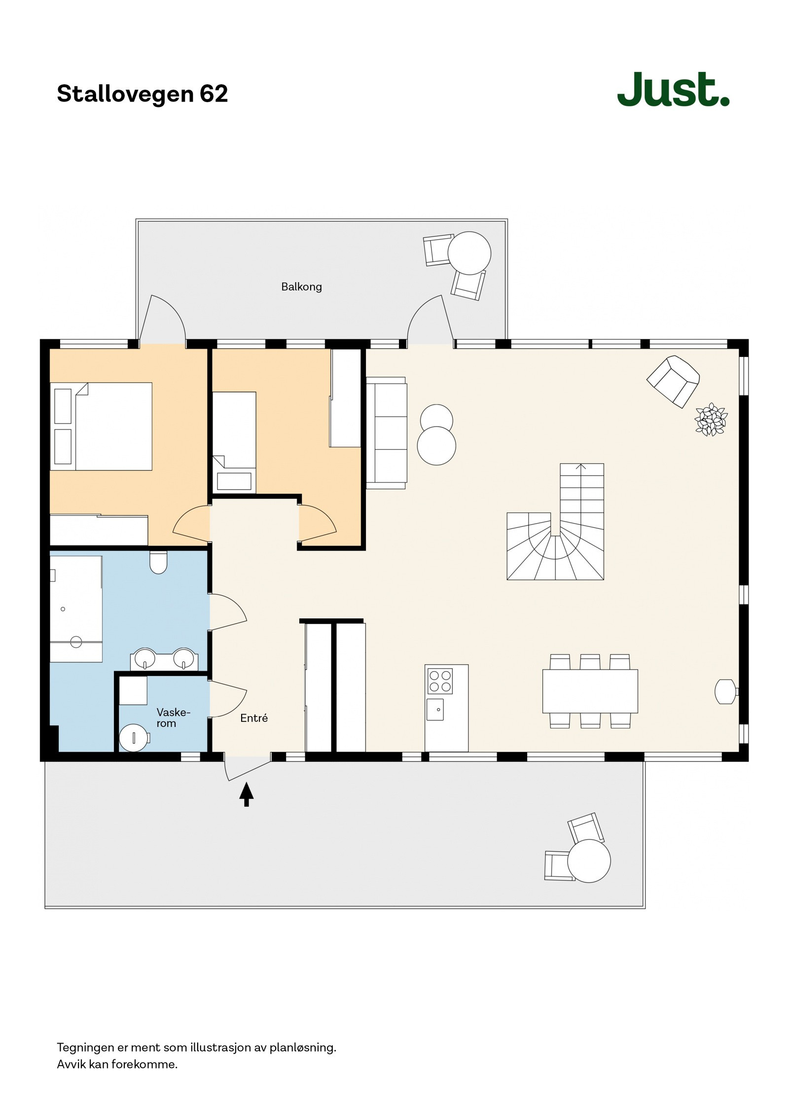 Planskisse 3. etasje