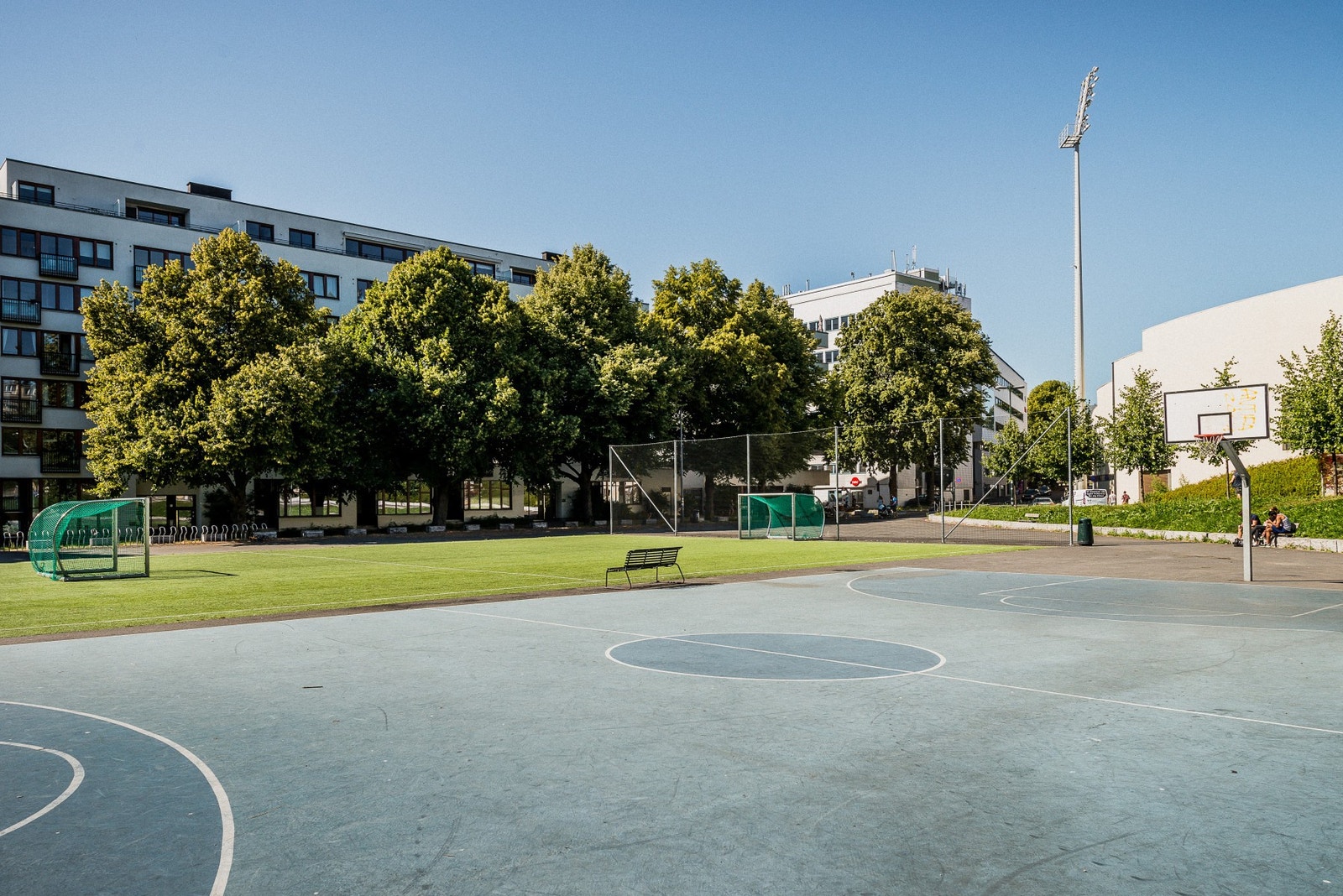 Hyggelig aktivitetsbane like ved. Galleribilde