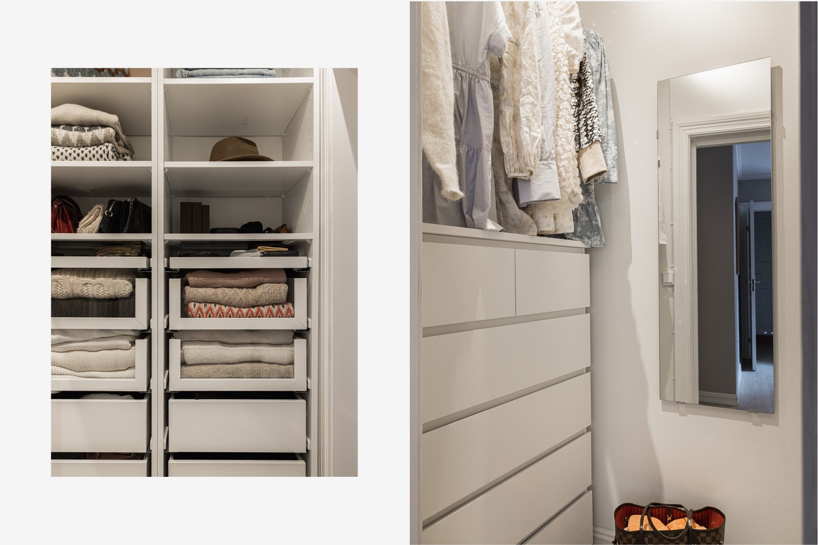 Smart walk-in closet. Galleribilde