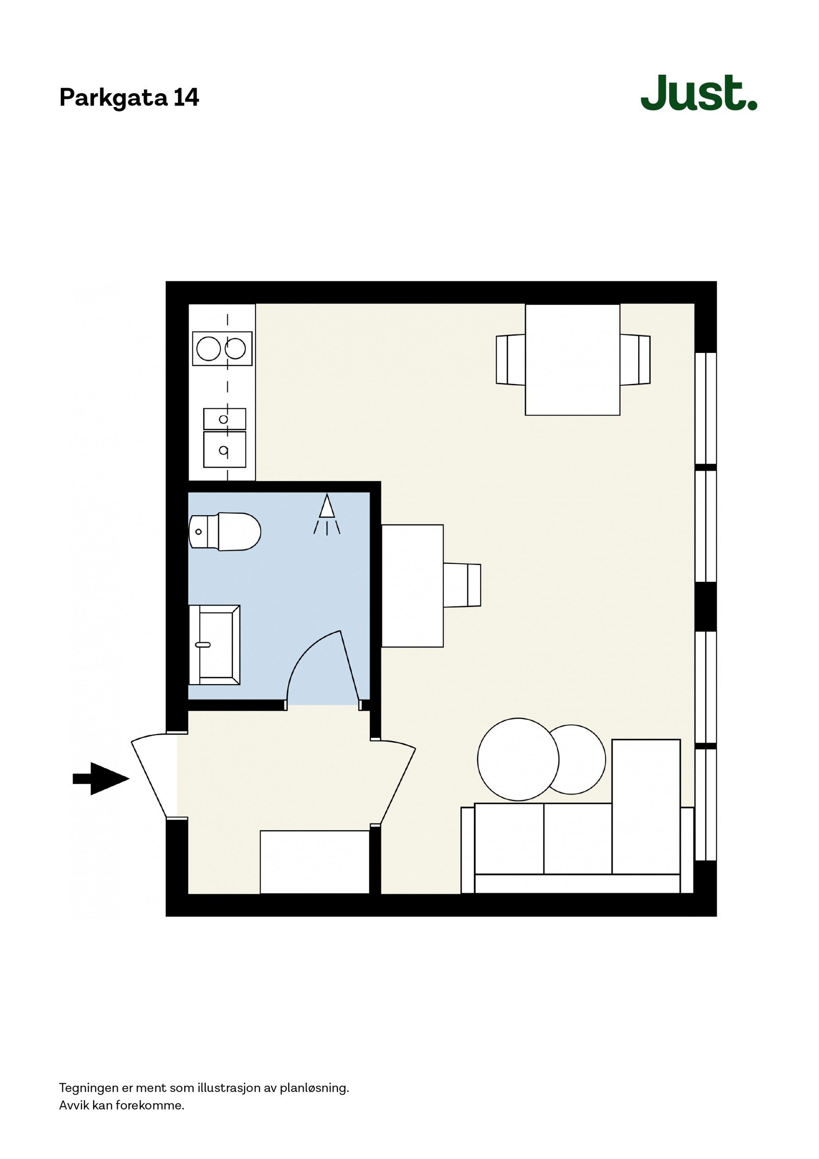 Planskisse. Galleribilde