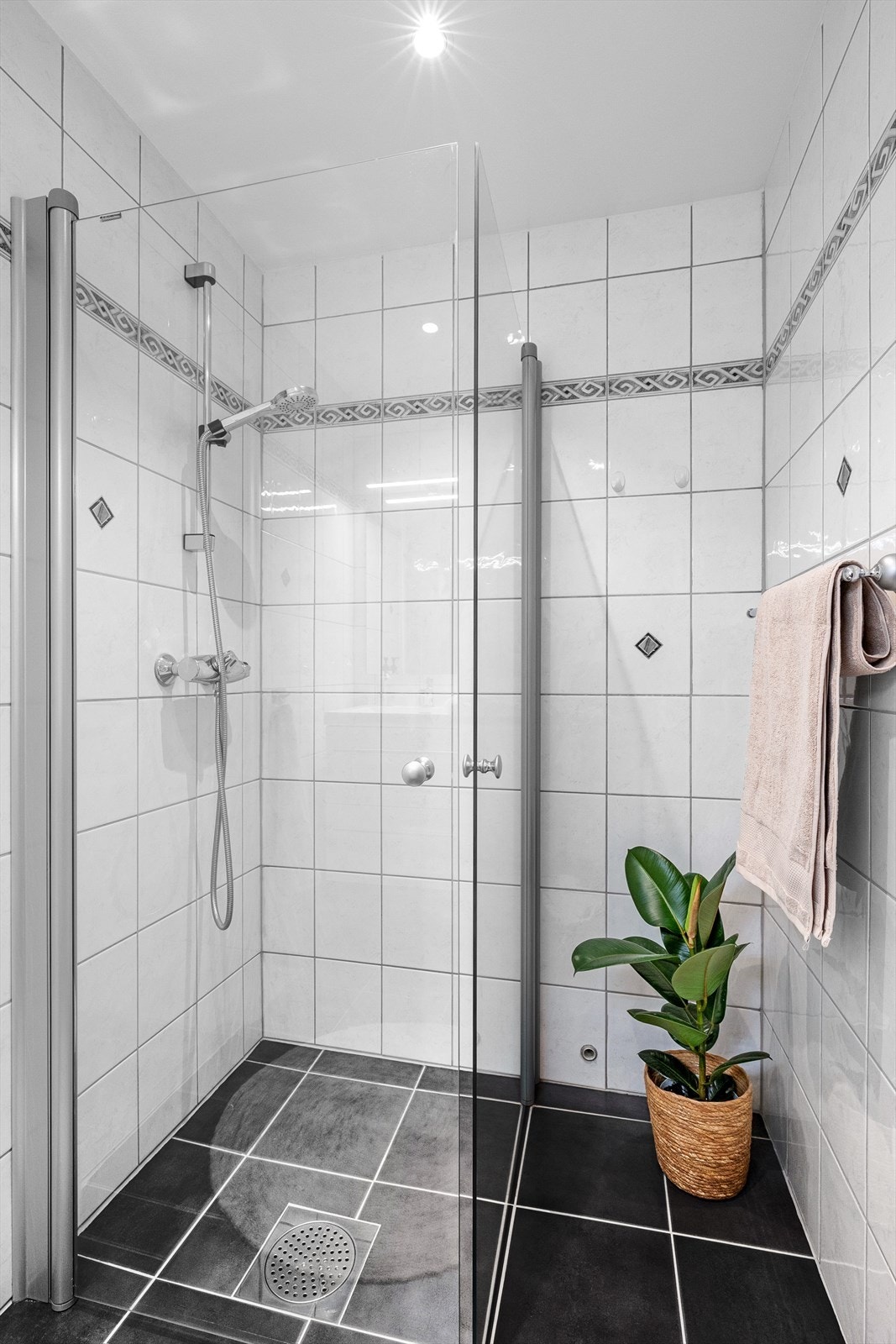 Dusj og nytt toalett i 2019 Galleribilde