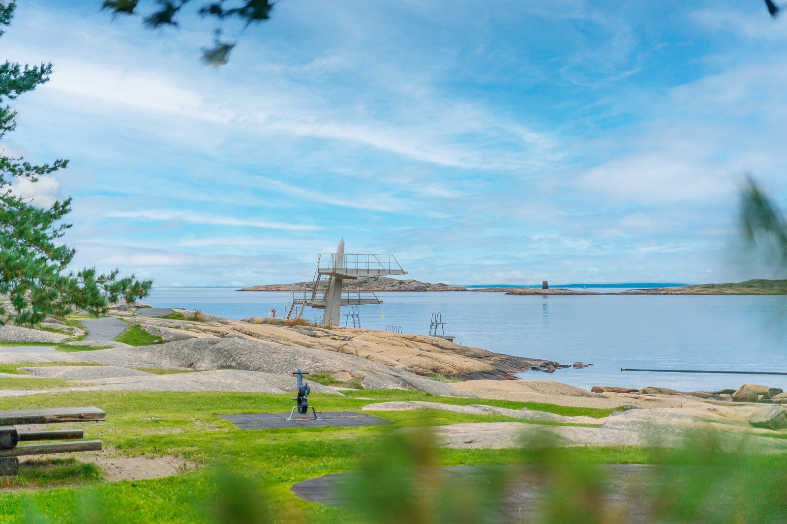 En av Norges flotteste badeplasser ligger i enden av veien, ca 8-10 min å gå Galleribilde