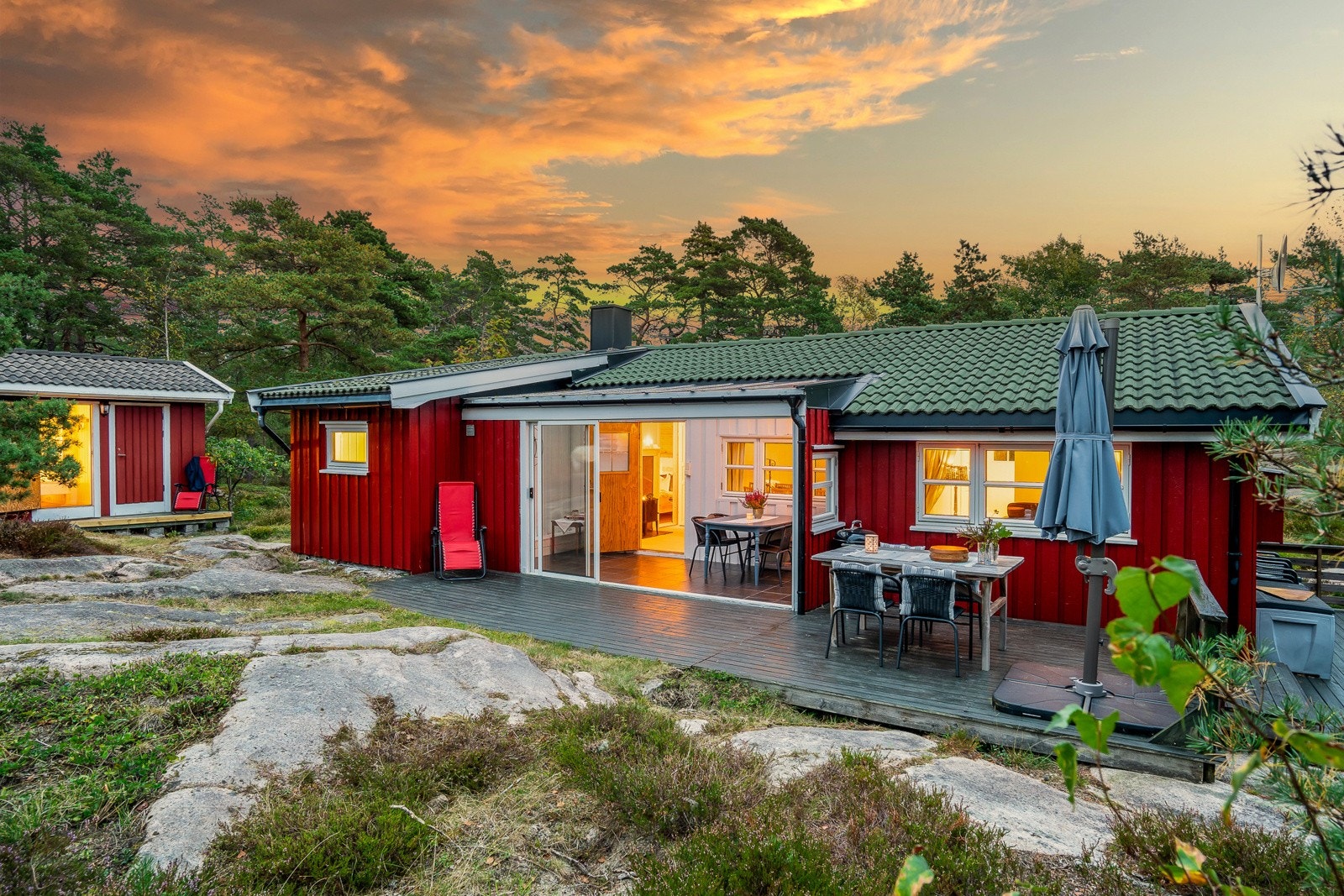 Stor familiehytte til helårsbruk Galleribilde