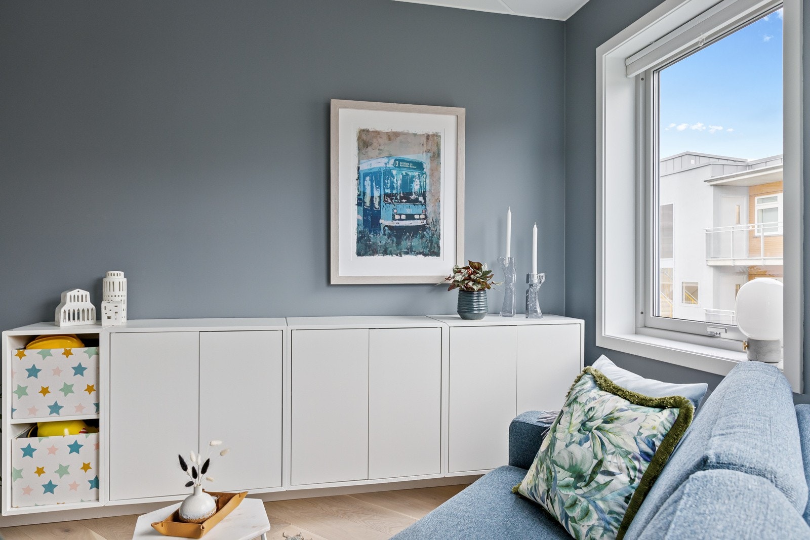 Soverom 3 benyttes i dag som gjesterom/TV stue Galleribilde