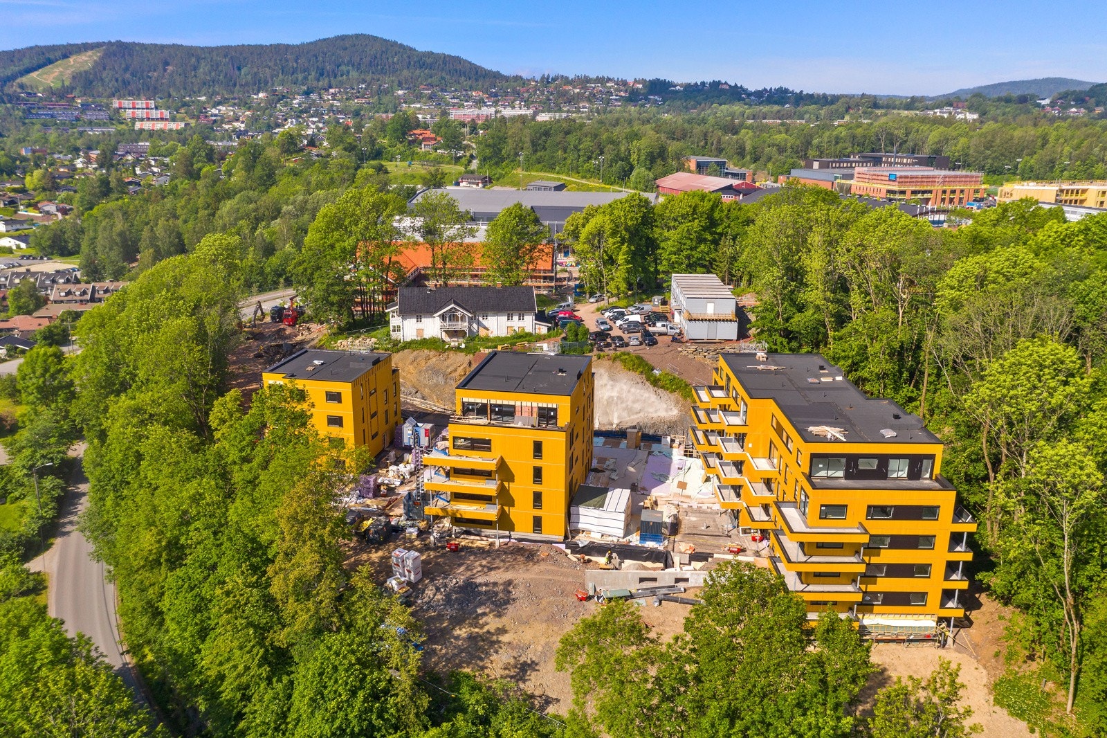 Dronebilder fra 18. juli 2021 Galleribilde
