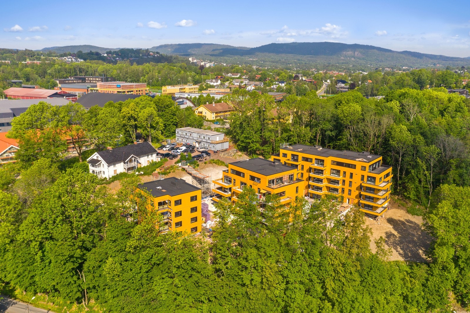 Dronebilder fra 18. juli 2021 Galleribilde