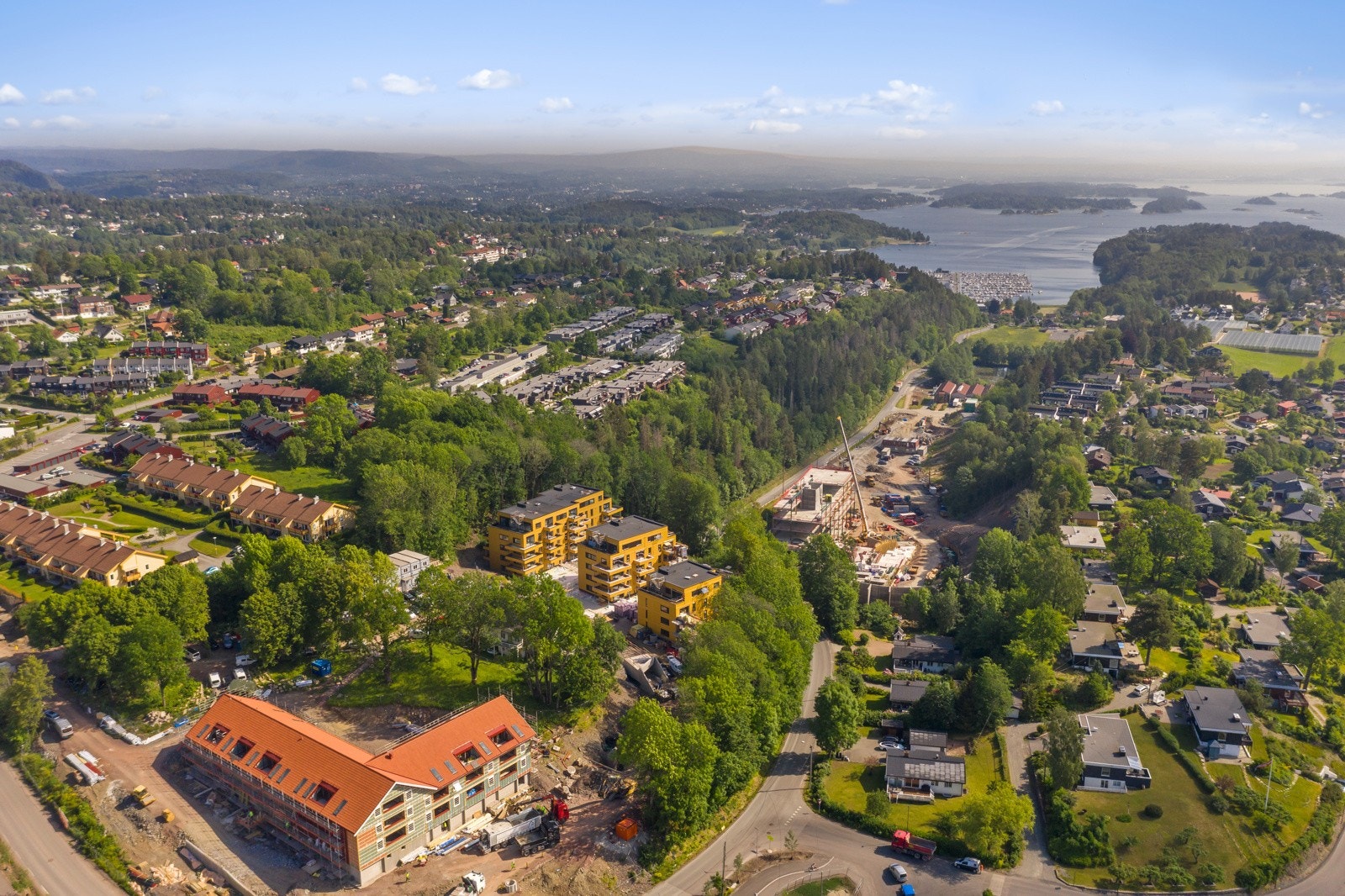 Dronebilder fra 18. juli 2021 Galleribilde