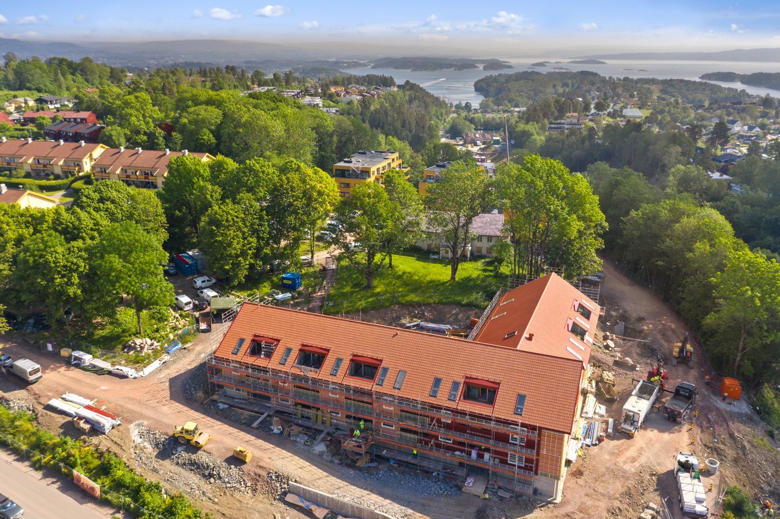 Dronebilder fra 18. juli 2021 Galleribilde