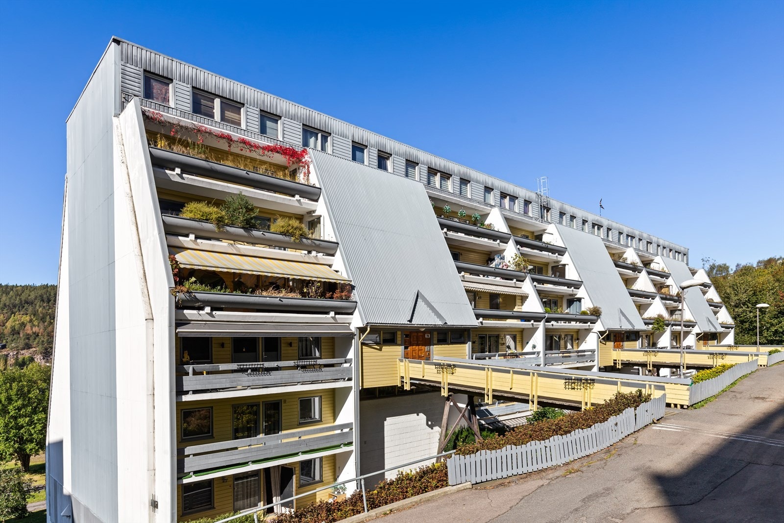 Inngangsparti til leiligheten. Galleribilde