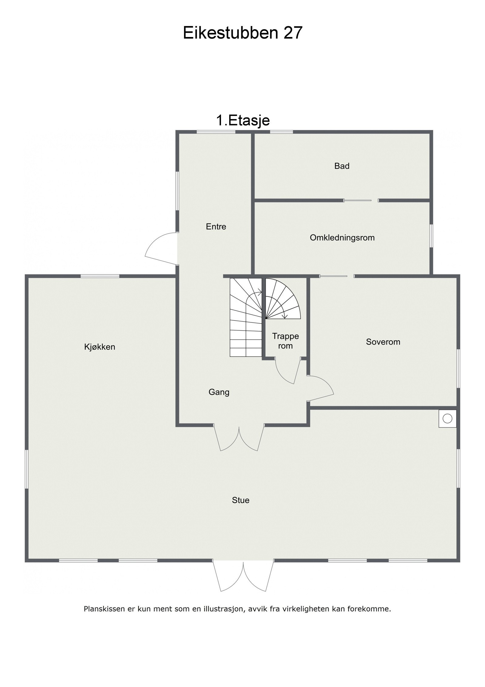 1.Etasje Galleribilde