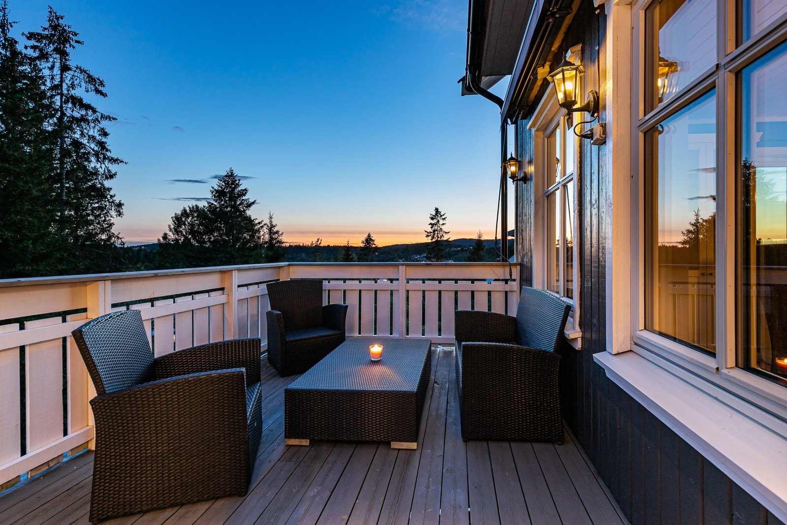 På uteplassene kan man virkelig nyte varme dager til det fulle. Galleribilde