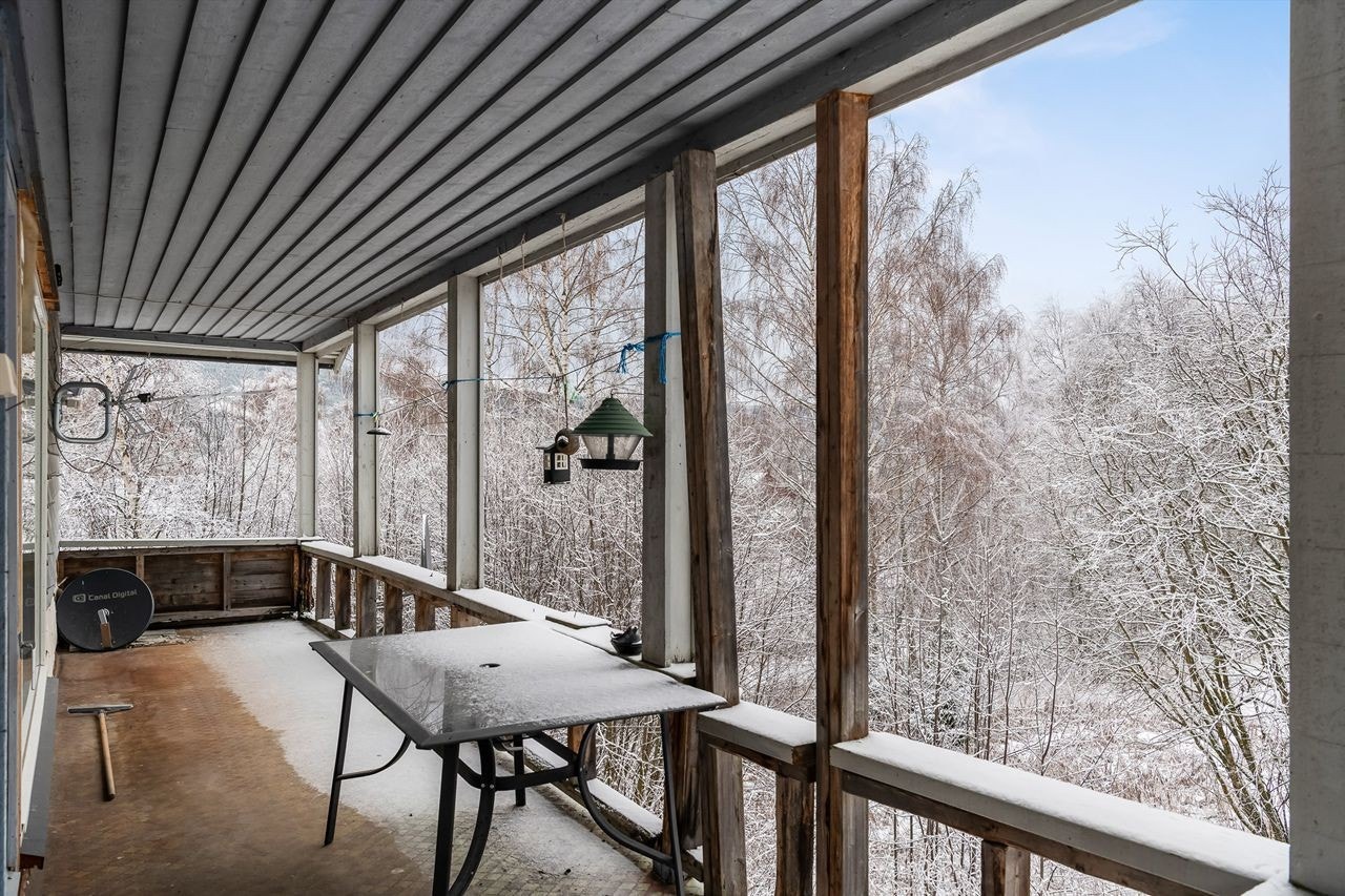 Balkong med adkomst fra stuen Galleribilde