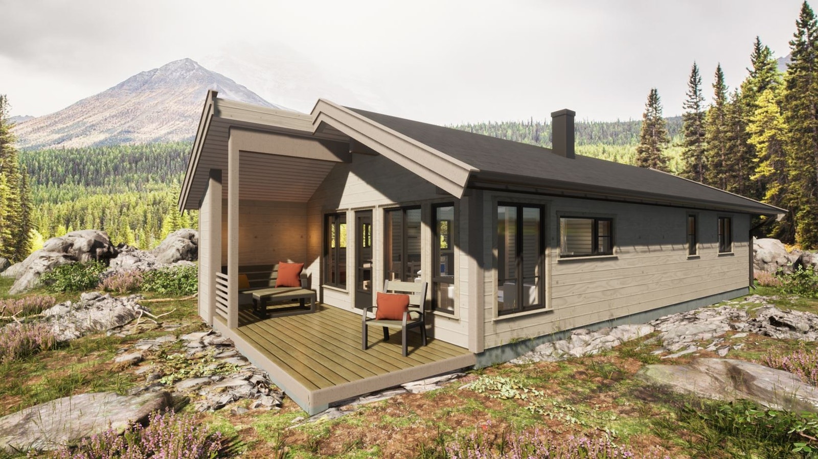 Bekkeblom hytte Galleribilde