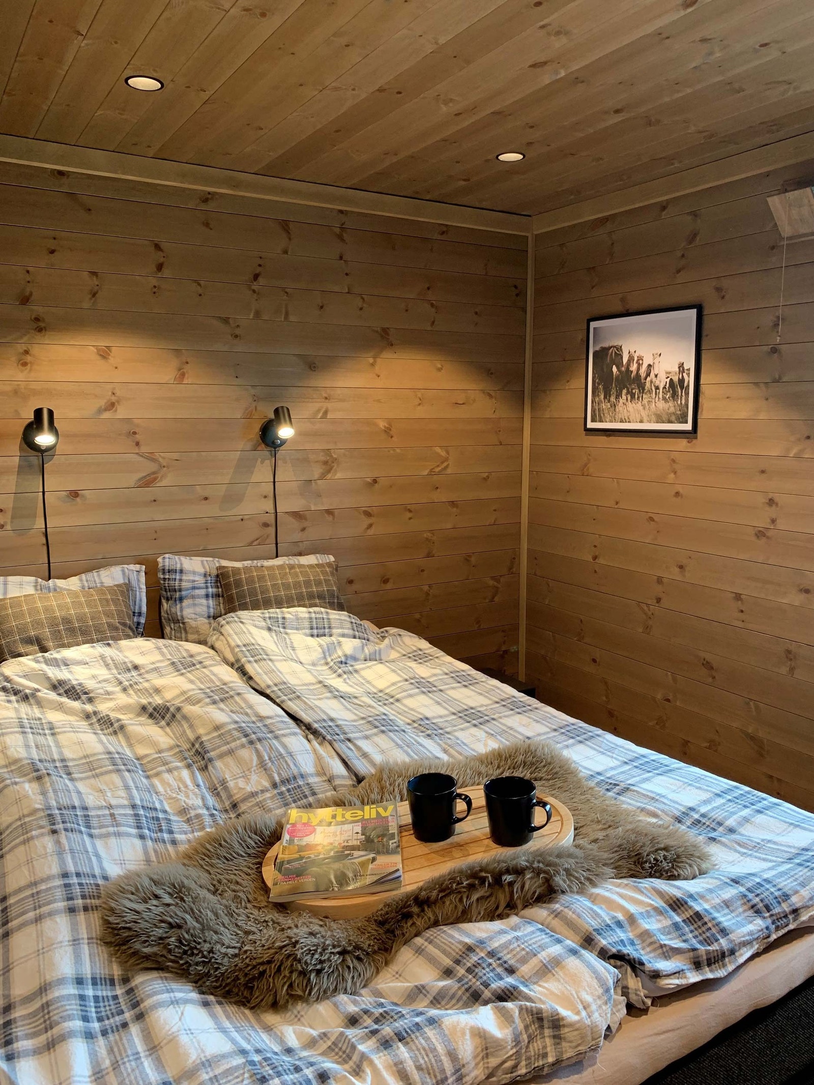 Bekkeblom hytte - Master soverom Galleribilde