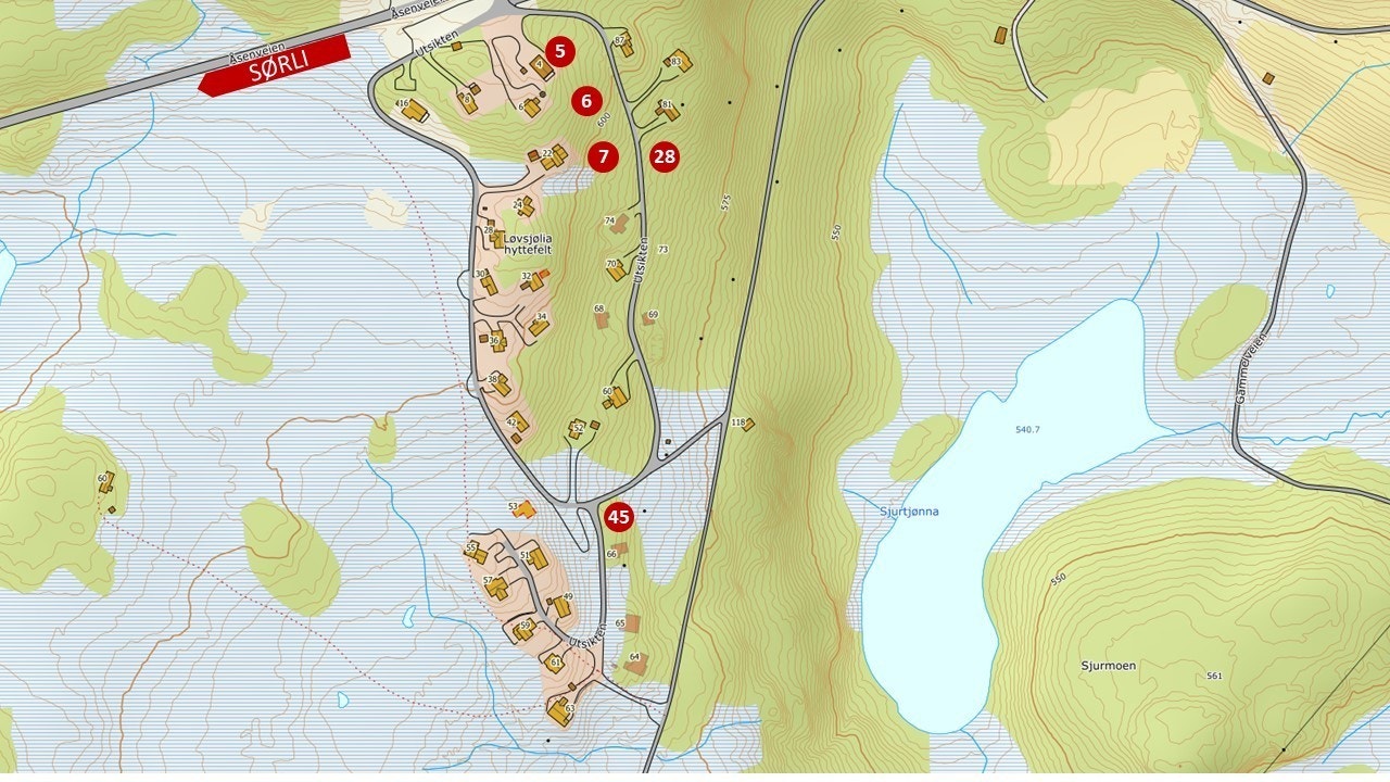 Tomtekart Galleribilde