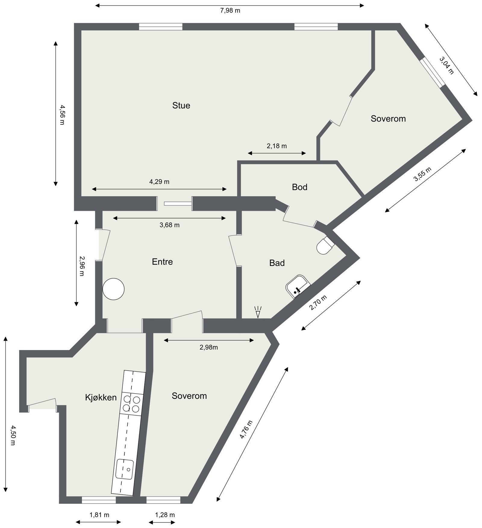 Thomas Heftyes Gate 64 A 1. Etasje Galleribilde