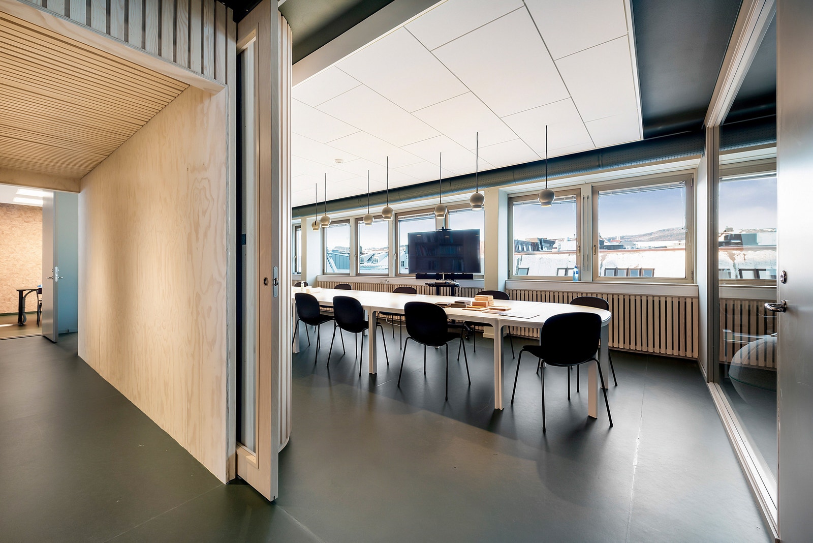 Eksempel bilde fra 4. etg i bygget Galleribilde