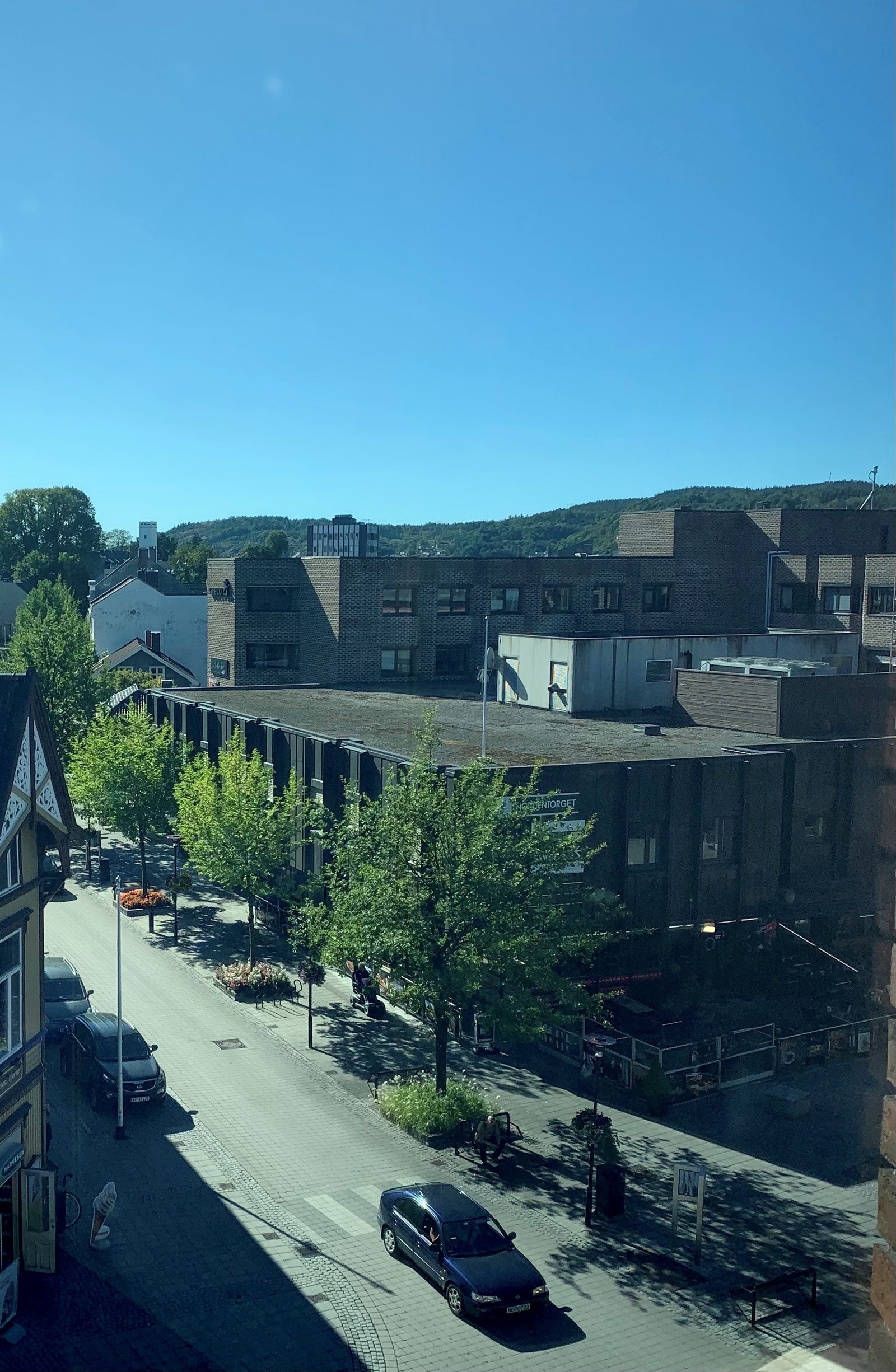 Her er man midt i sentrum Galleribilde