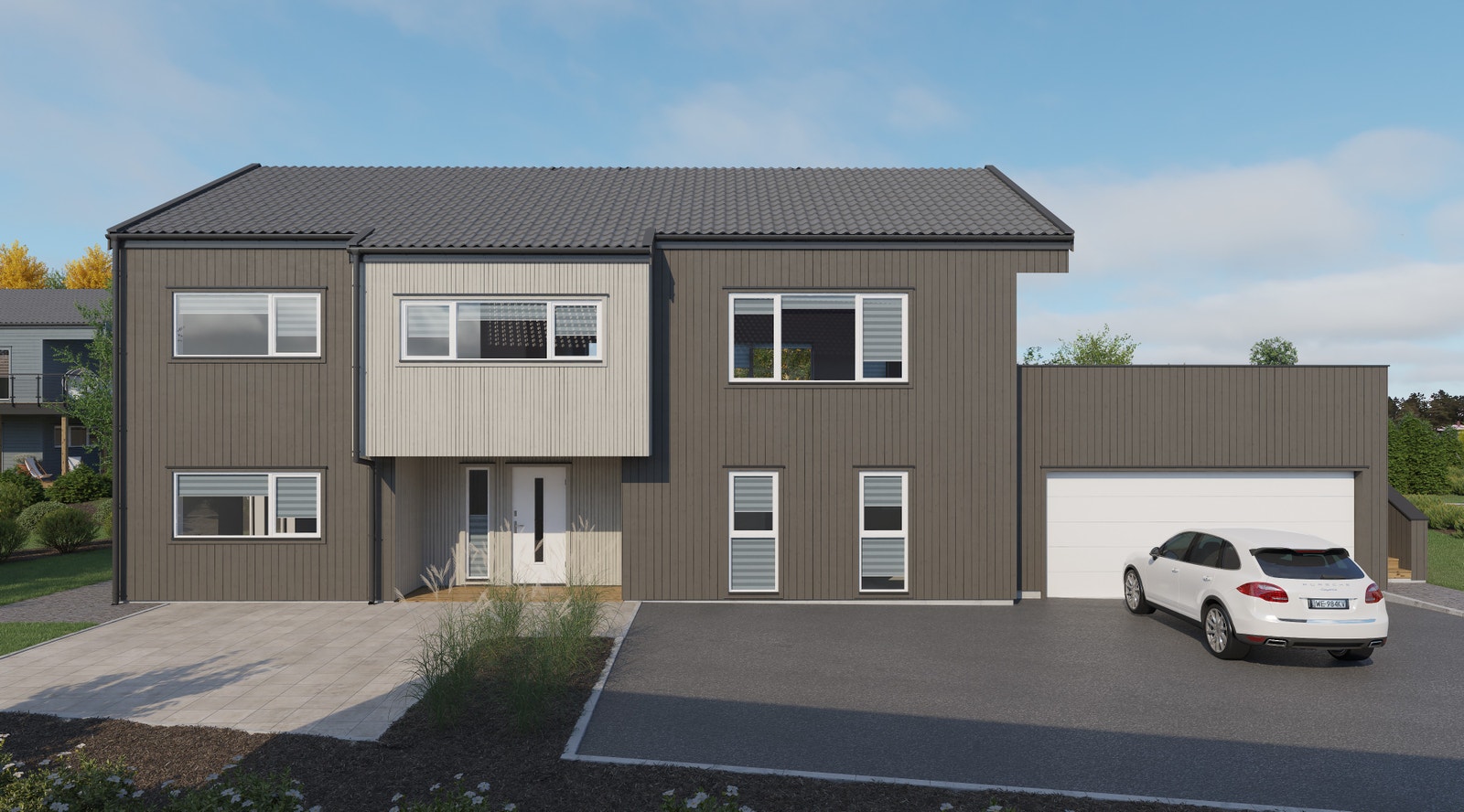 Inngangsparti hus 41 Galleribilde