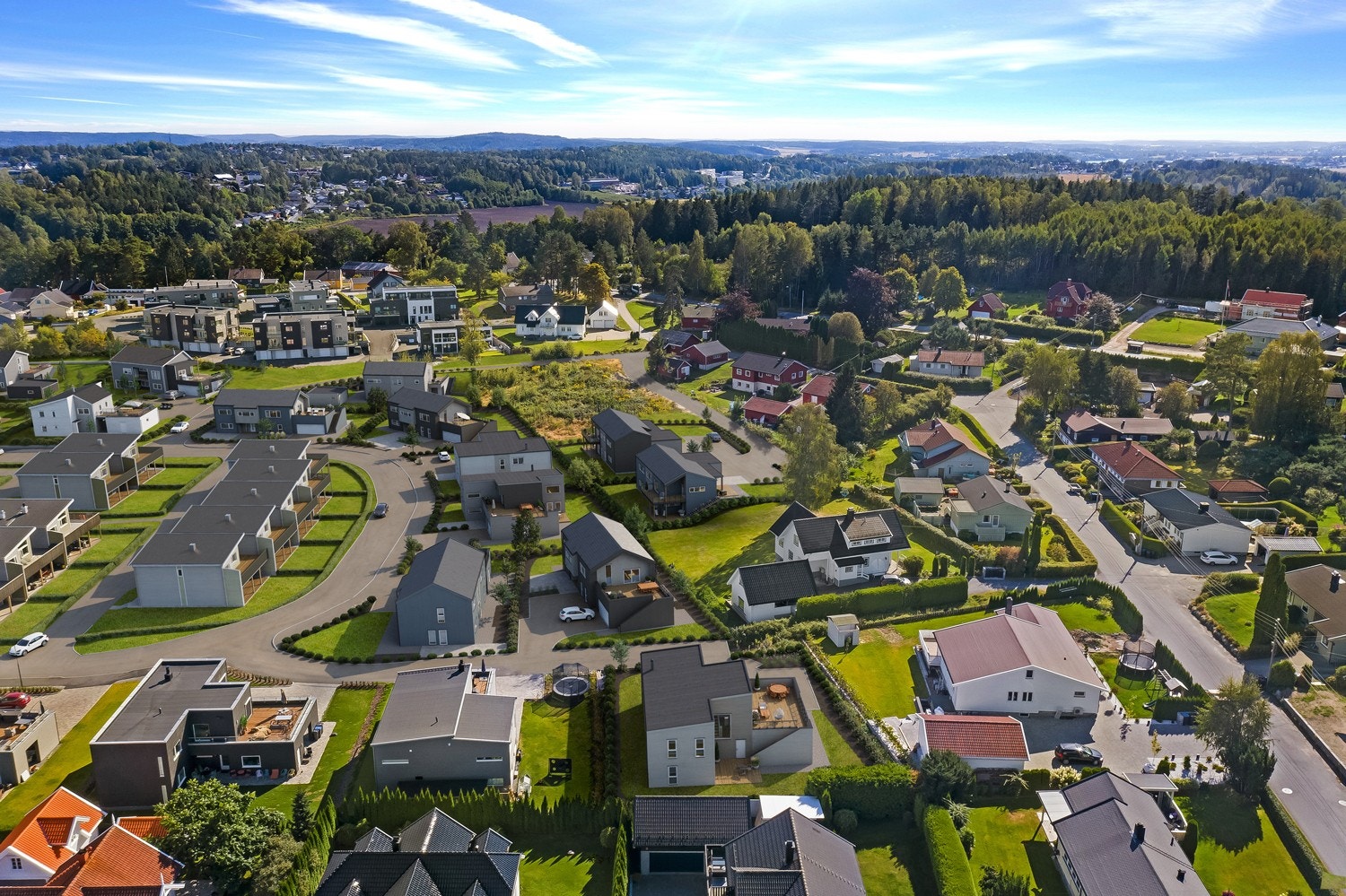 Illustrasjon nord/sør Galleribilde