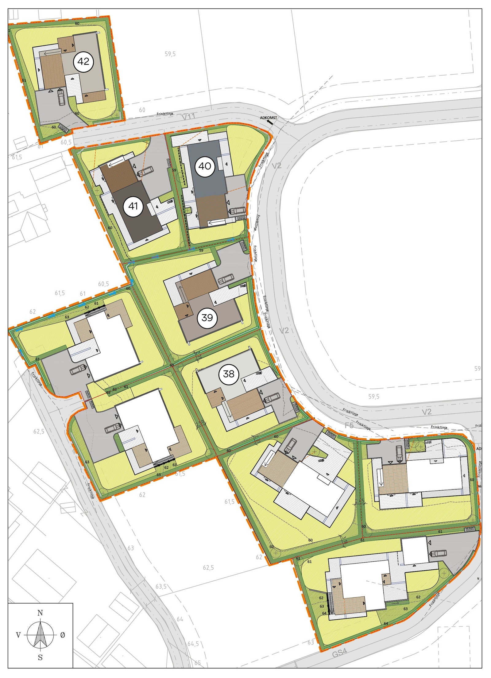 Utomhusplan Galleribilde