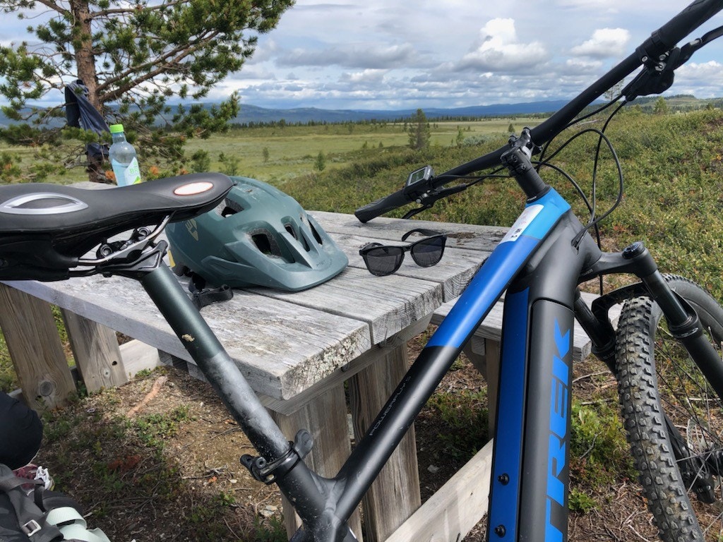 Nydelig terreng for gå og sykkelturer Galleribilde