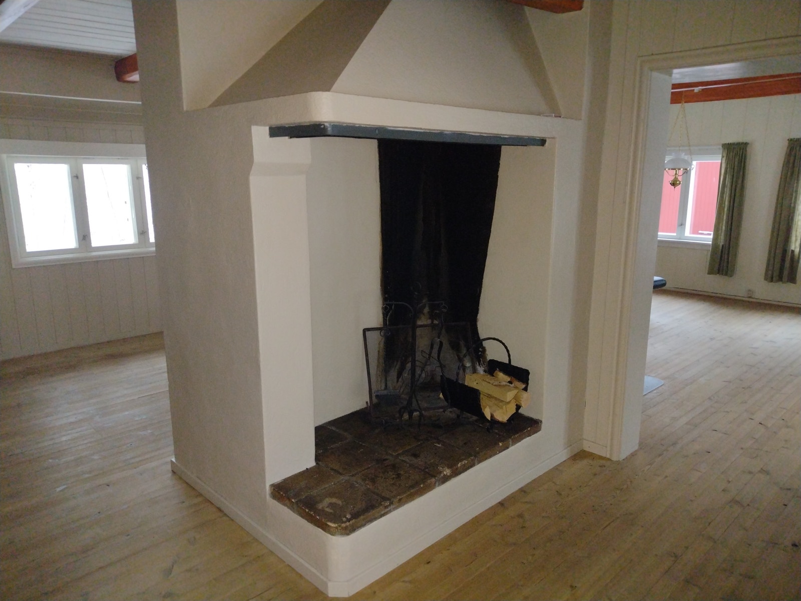 Åpen peis Galleribilde