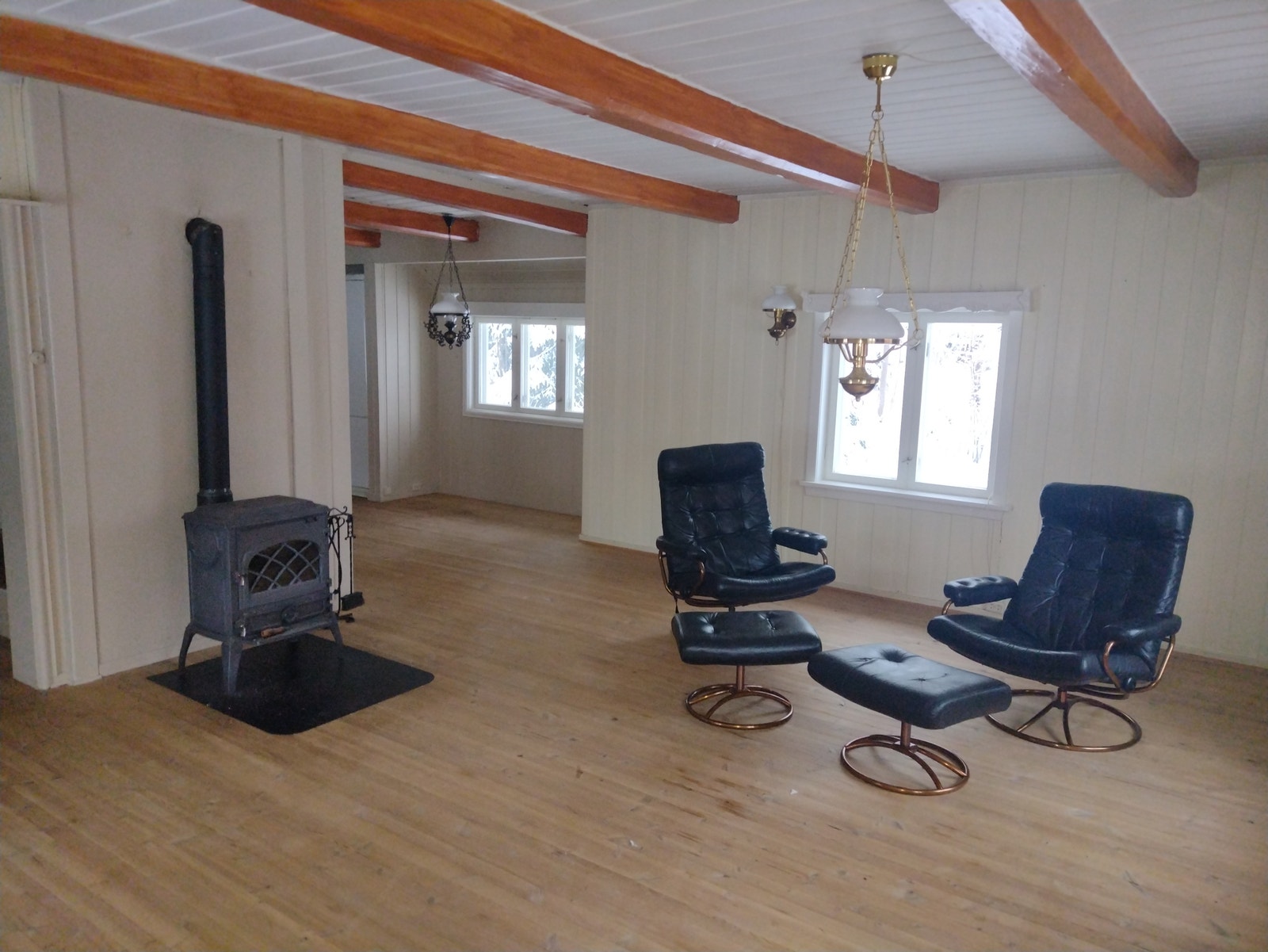 Åpne stue/kjøkkenløsning Galleribilde