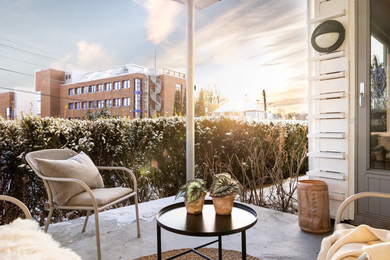 terrasse på 9kvm. Galleribilde