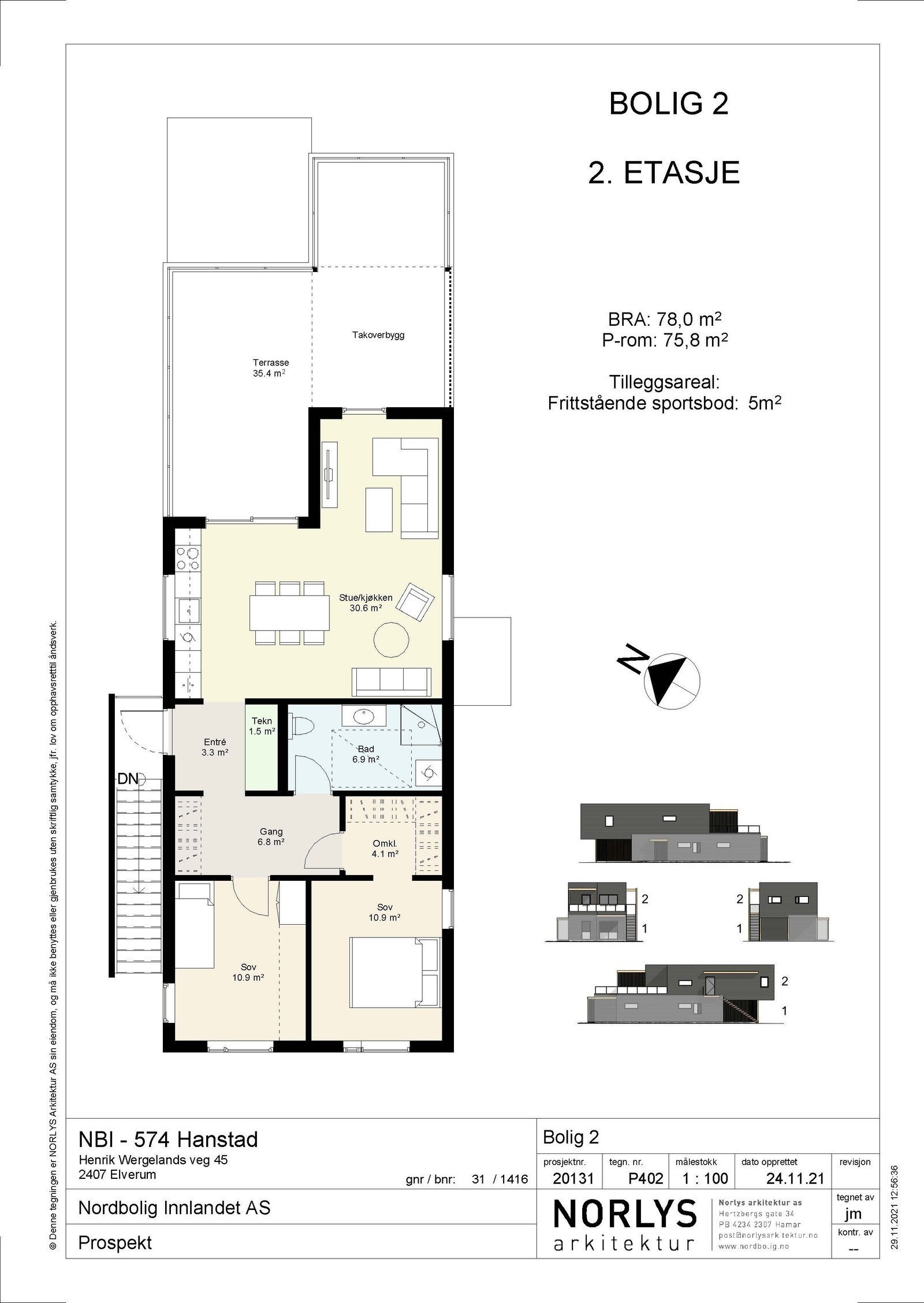 Leilighet 1. etasje Galleribilde