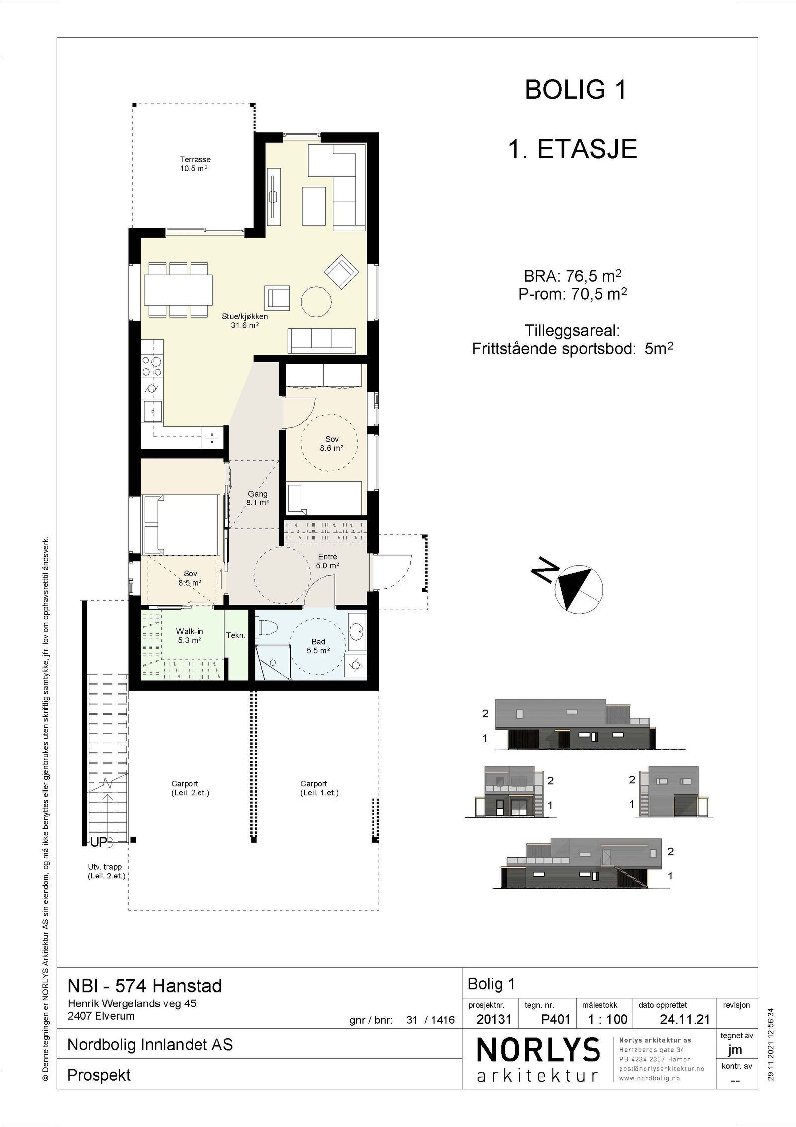 Leilighet 1. etasje Galleribilde